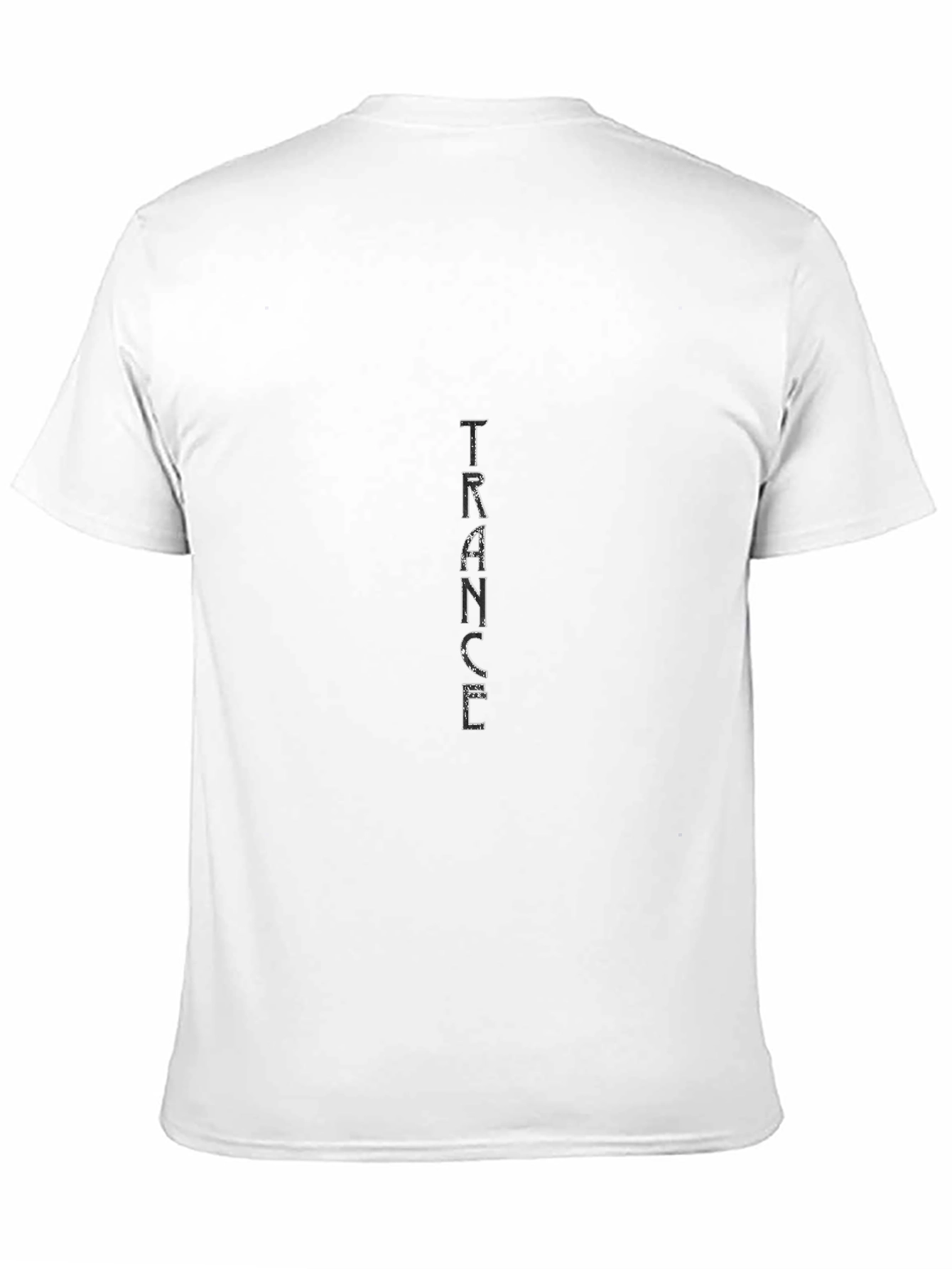 Trance Graphic Print Black T-Shirt