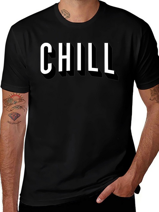 Chill Graphic Tee - Relaxed Style