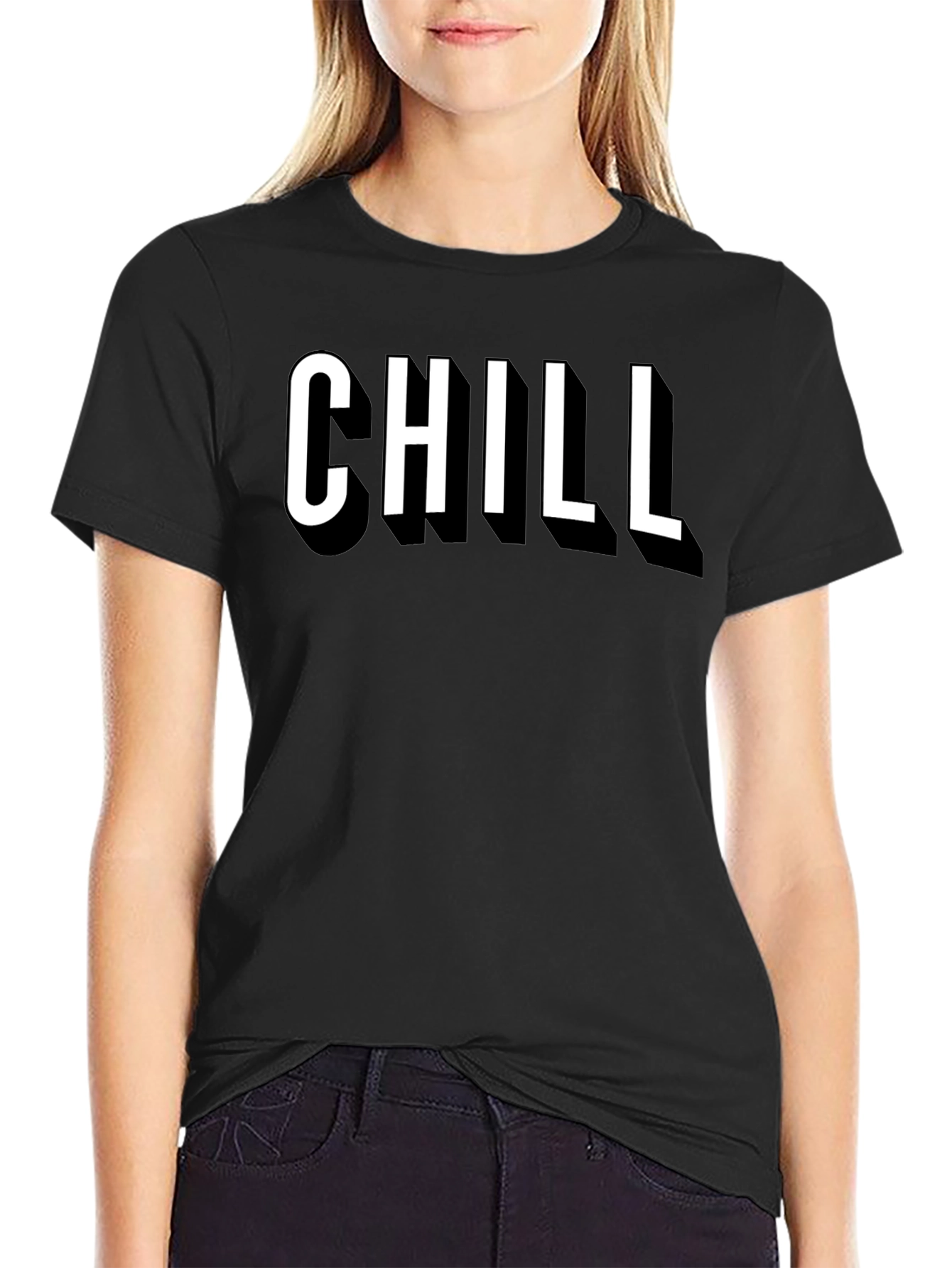 Chill Graphic Tee - Relaxed Style