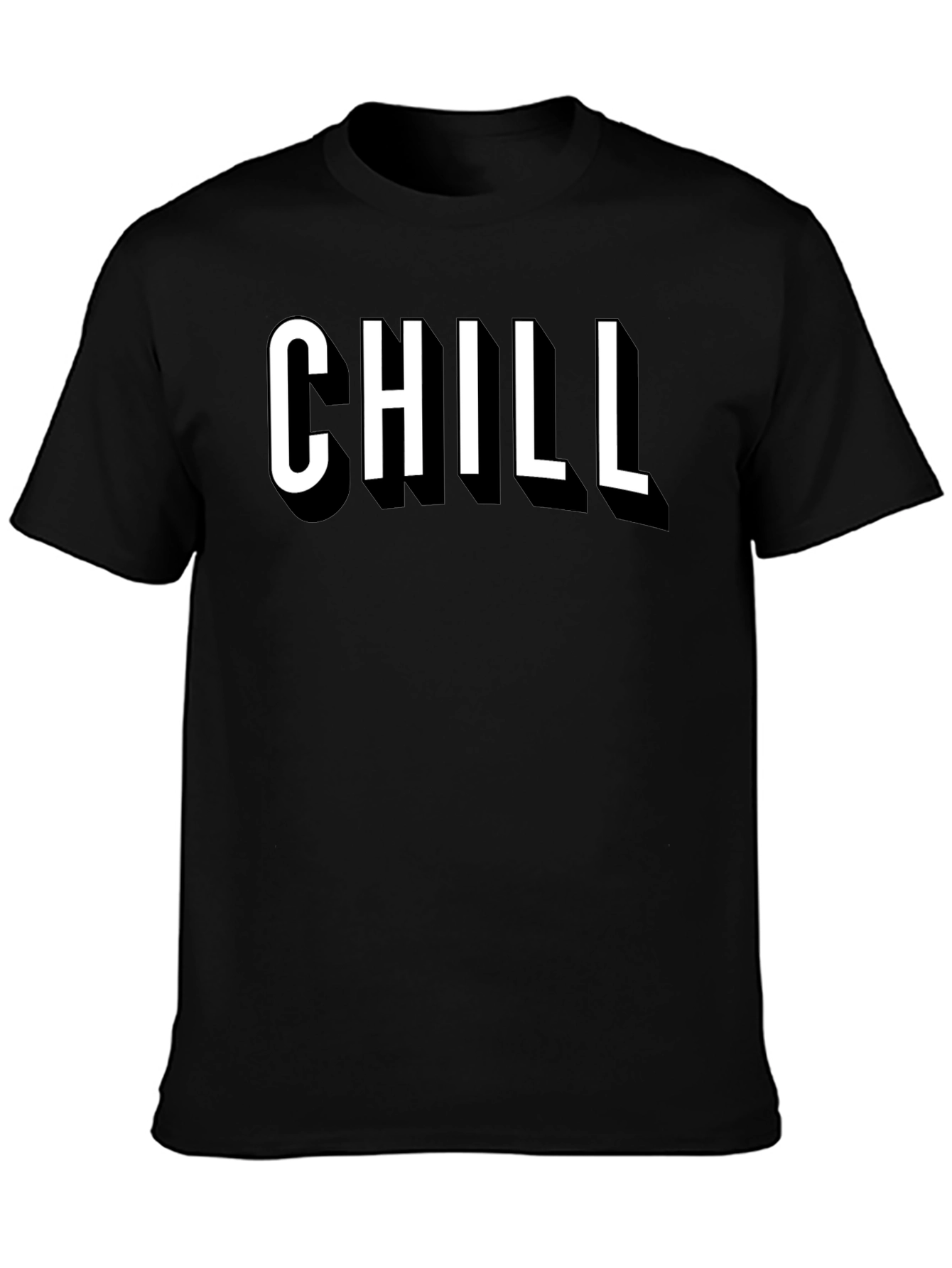 Chill Graphic Tee - Relaxed Style