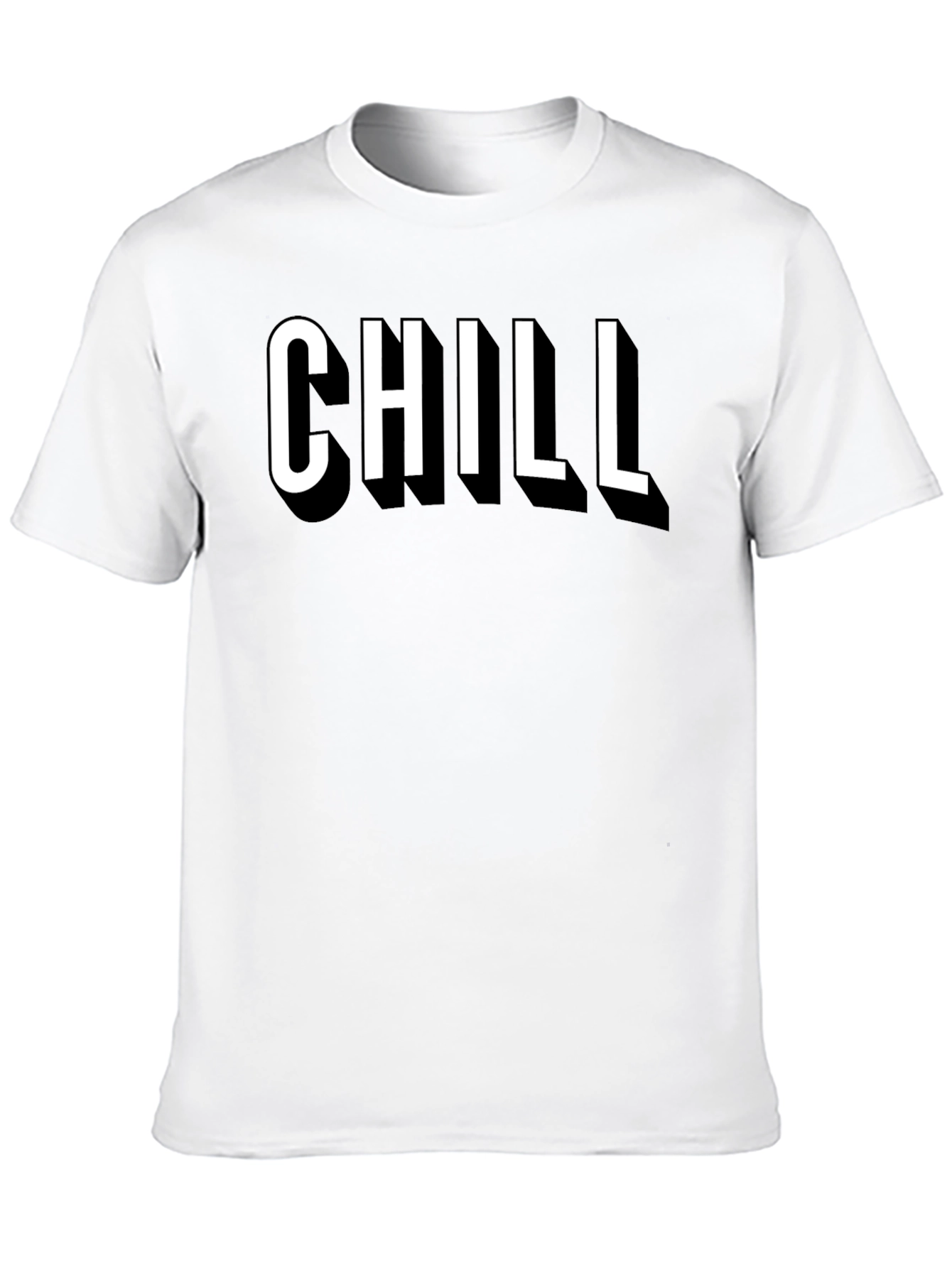 Chill Graphic Tee - Relaxed Style