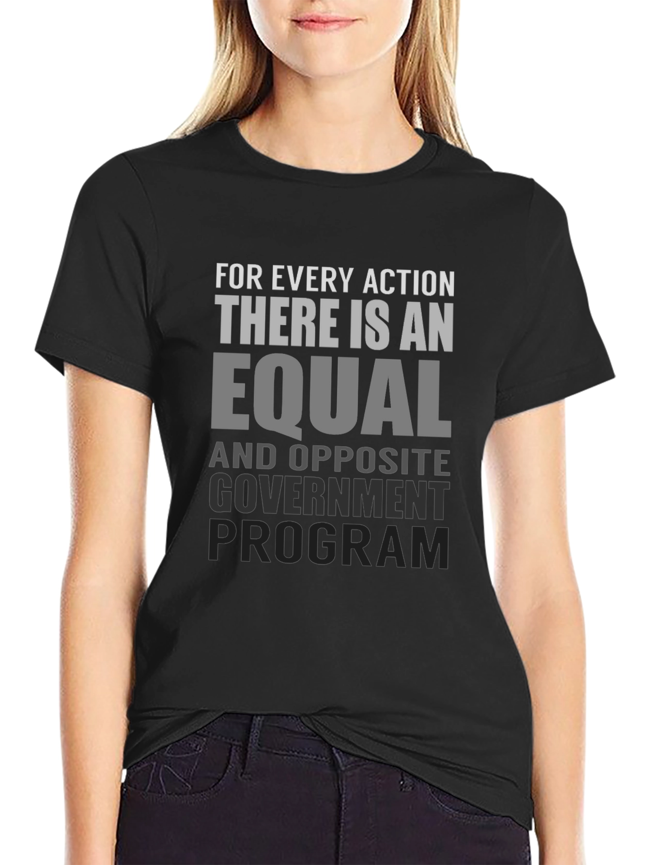 Equal & Opposite Government Program T-Shirt