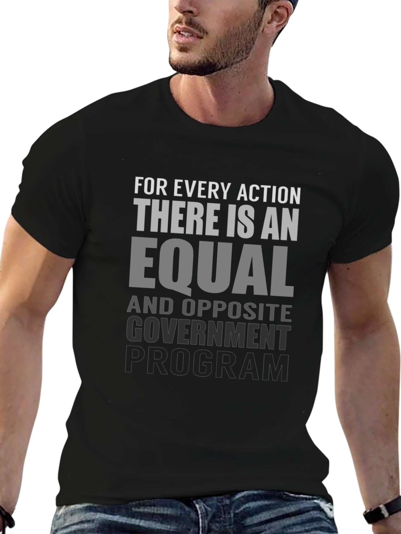 Equal & Opposite Government Program T-Shirt