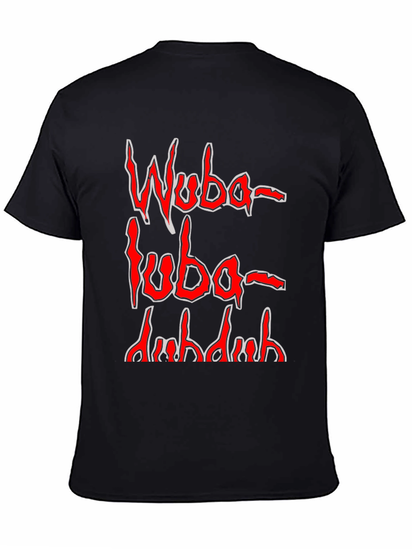 Wuba Luba Dub Dub Graphic Tee - Black