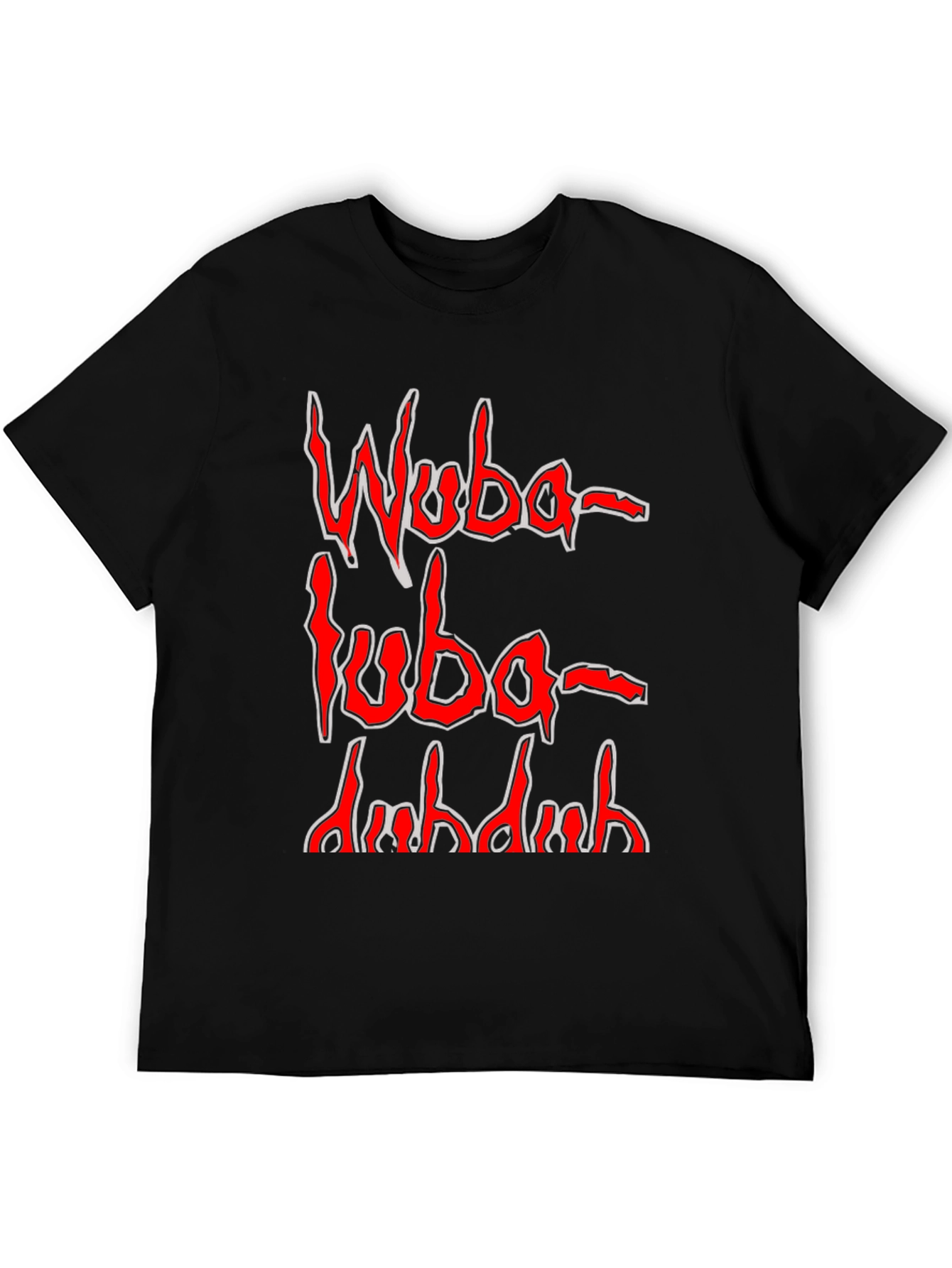 Wuba Luba Dub Dub Graphic Tee - Black