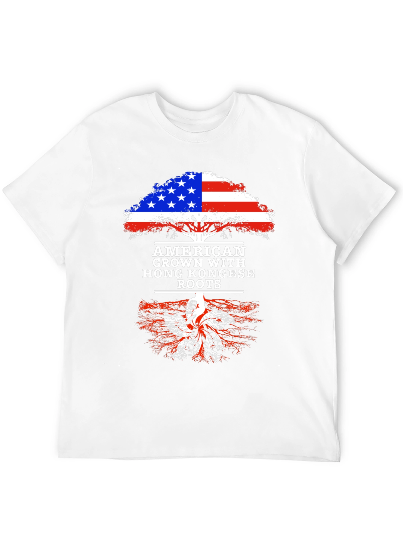 American Grown with Hong Kong Roots T-Shirt