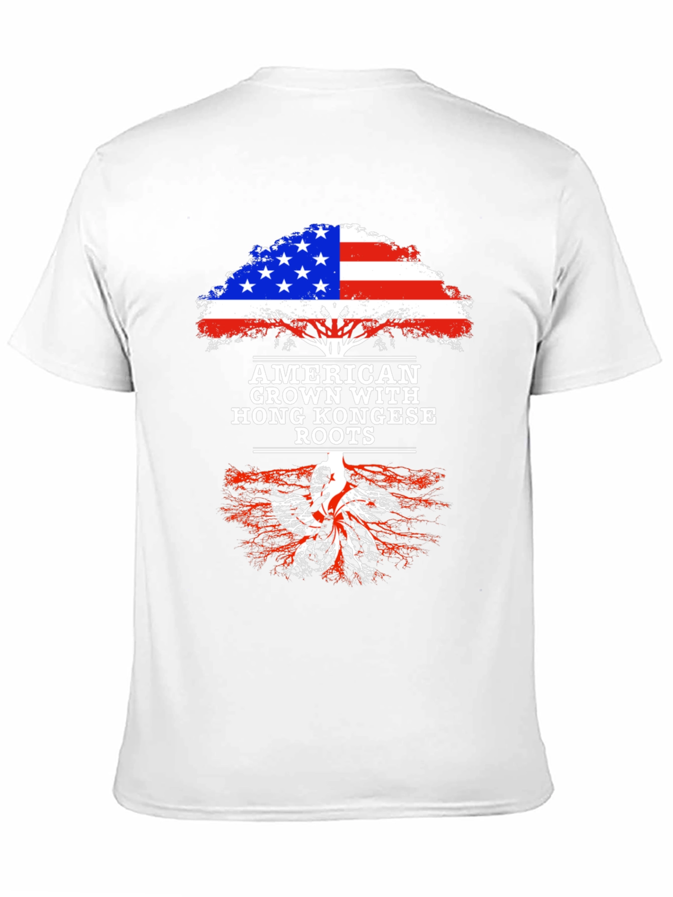 American Grown with Hong Kong Roots T-Shirt