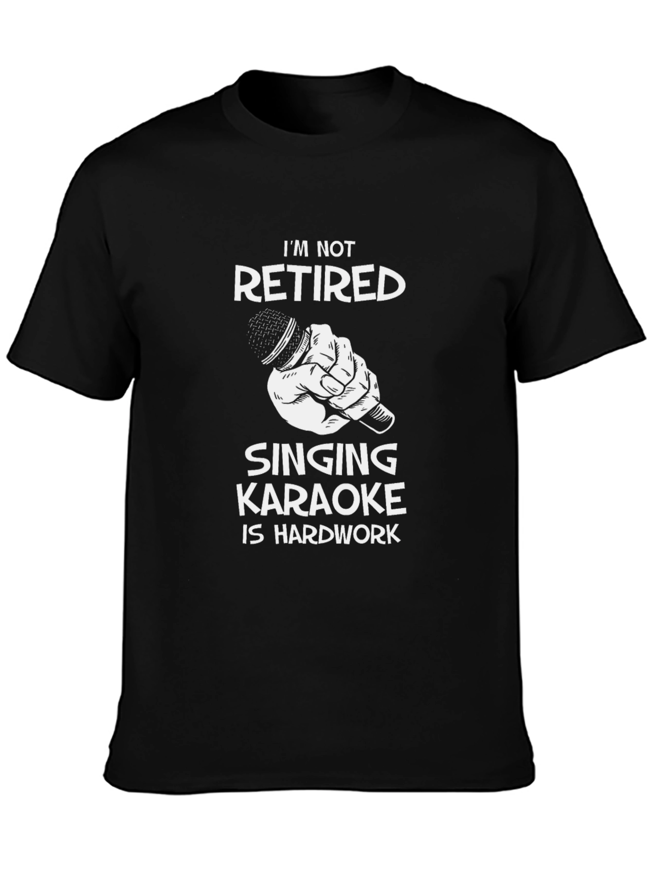 Funny Karaoke Retirement T-Shirt