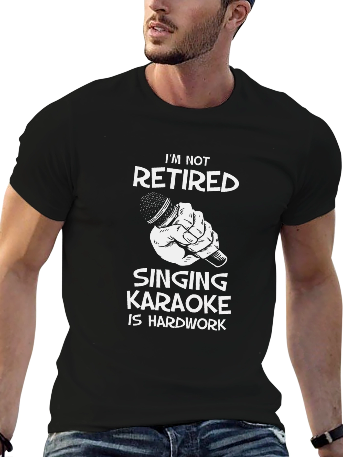 Funny Karaoke Retirement T-Shirt