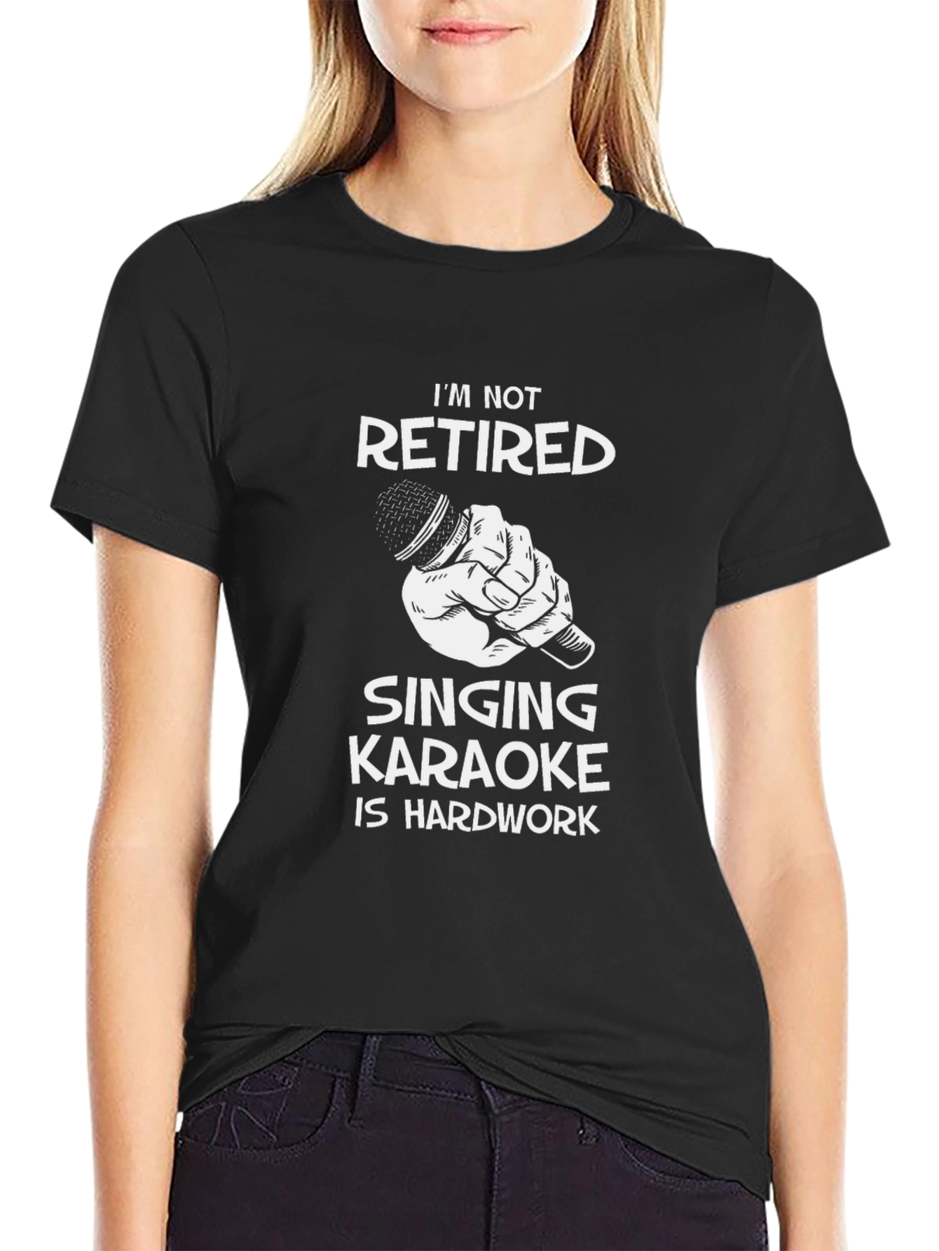 Funny Karaoke Retirement T-Shirt