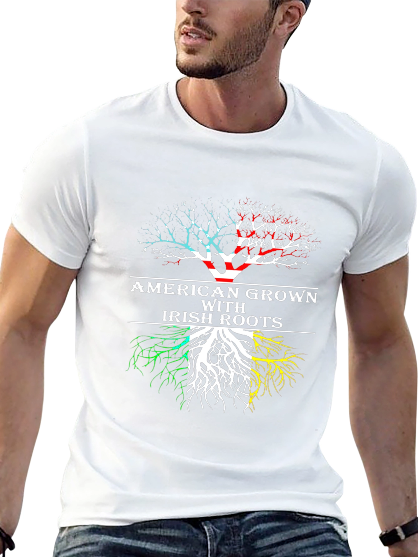 American Grown with Irish Roots T-Shirt