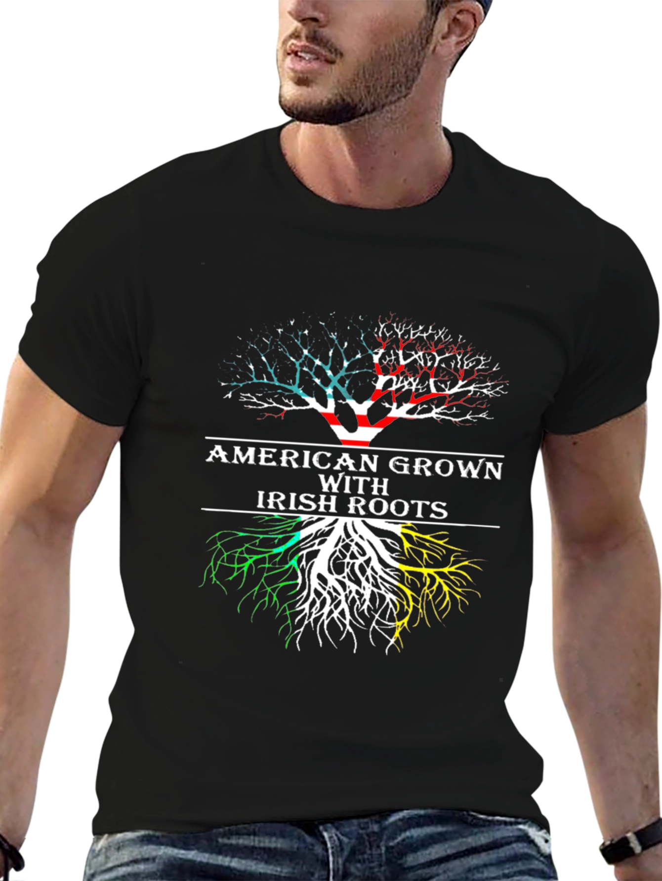 American Grown with Irish Roots T-Shirt