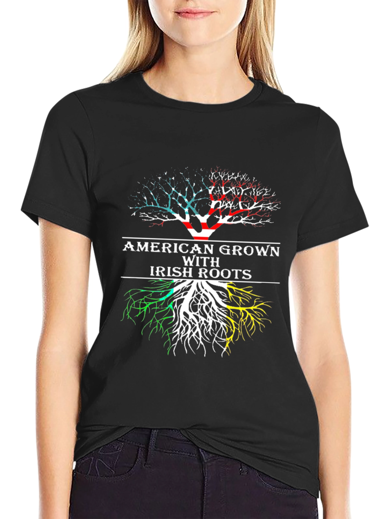 American Grown with Irish Roots T-Shirt