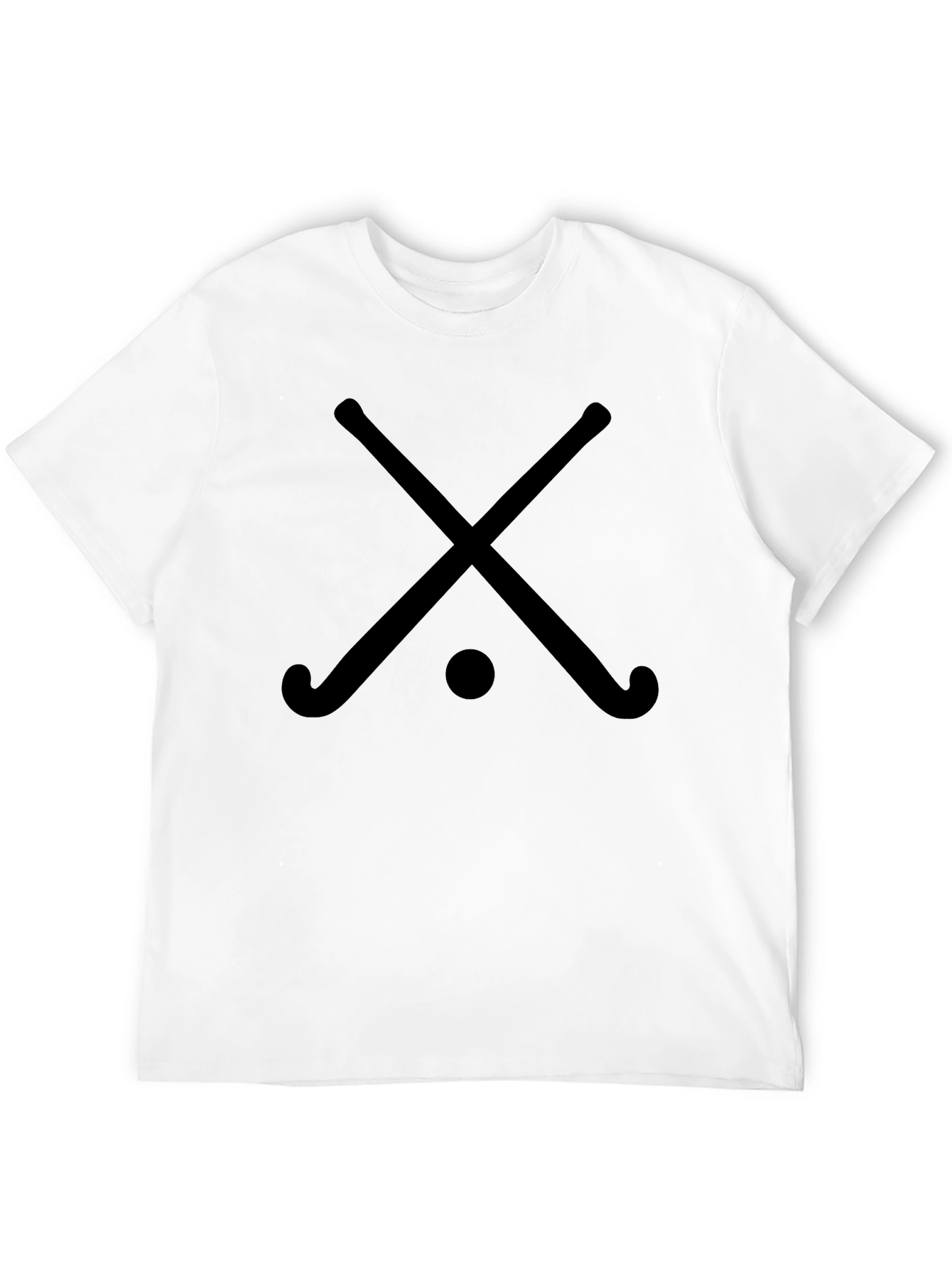 Hockey Sticks Graphic T-Shirt - Sporty Casual Wear