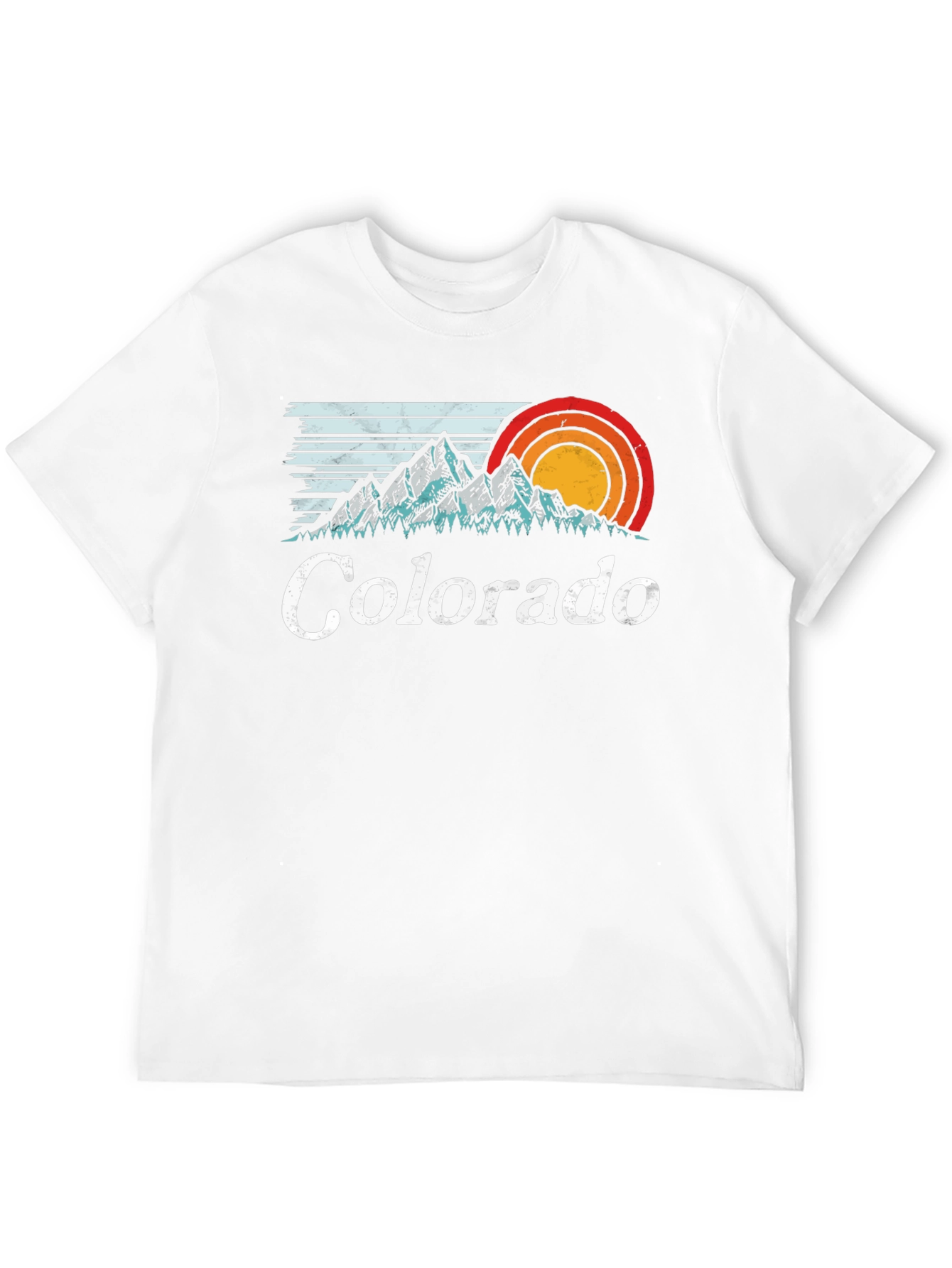 Colorado Retro Mountain T-Shirt
