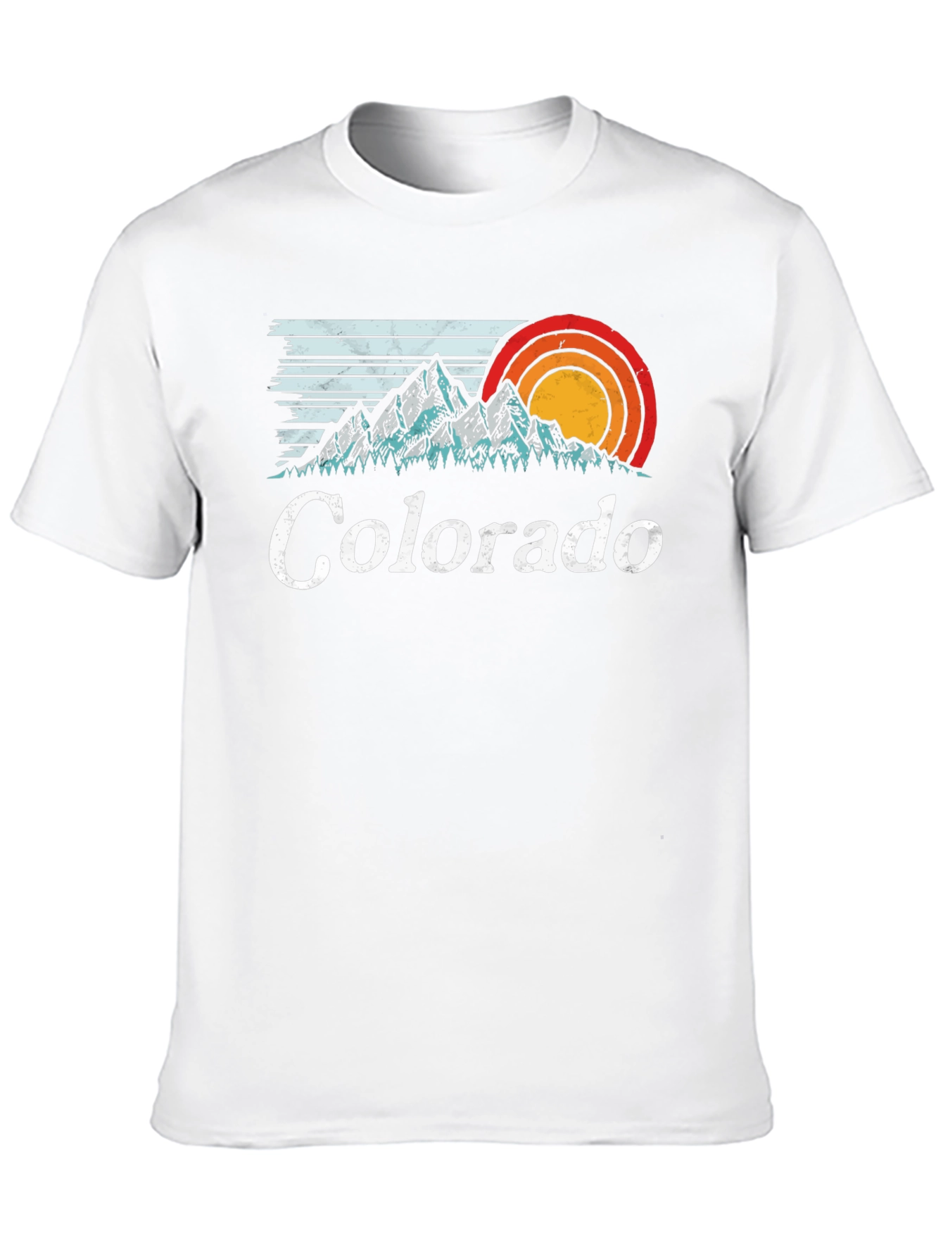 Colorado Retro Mountain T-Shirt