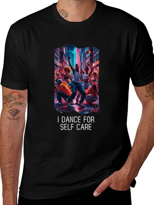 Dance for Self Care Black Graphic Tee