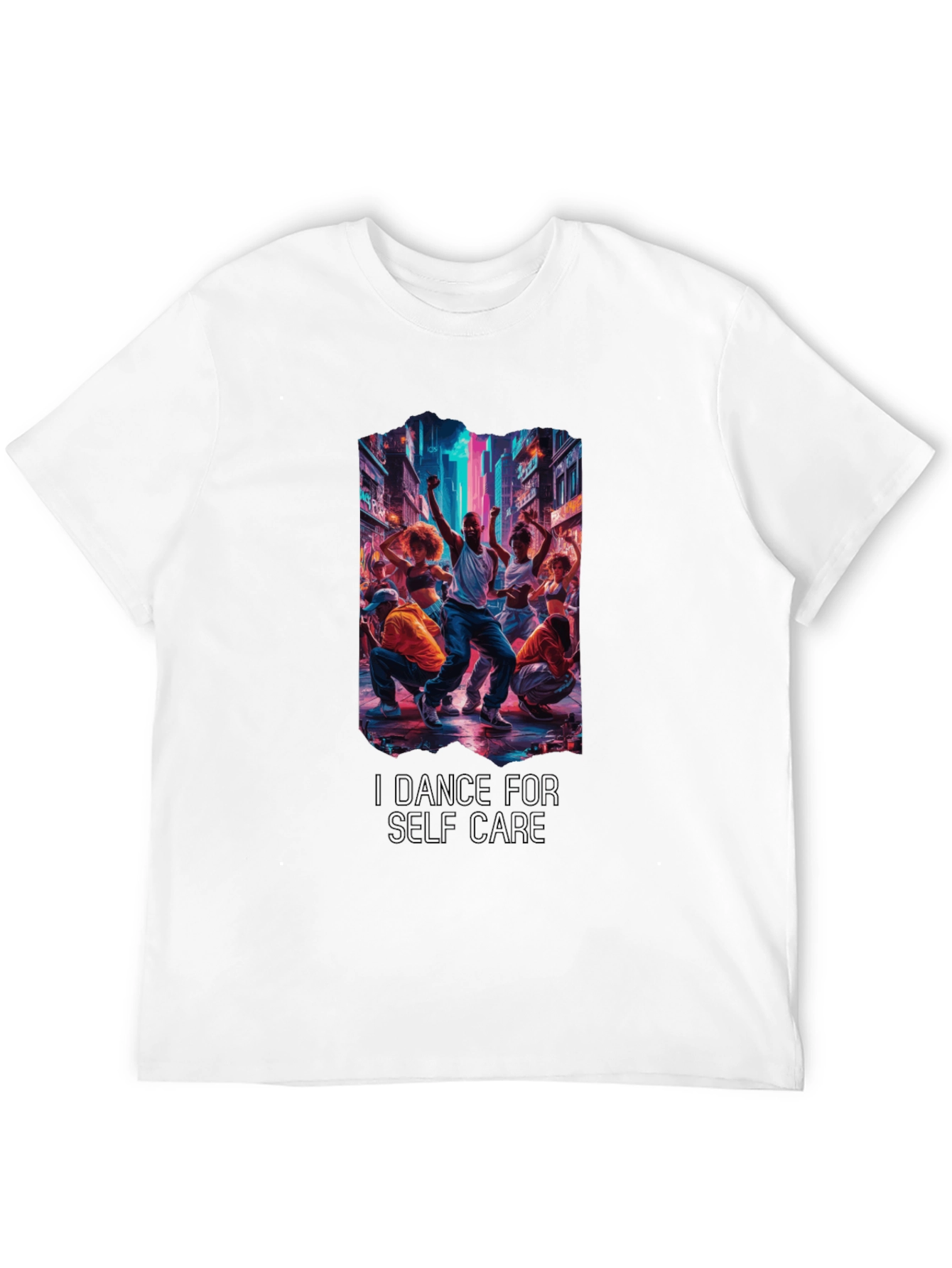 Dance for Self Care Black Graphic Tee