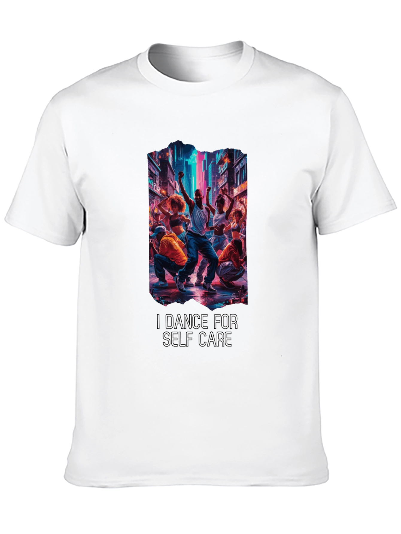 Dance for Self Care Black Graphic Tee