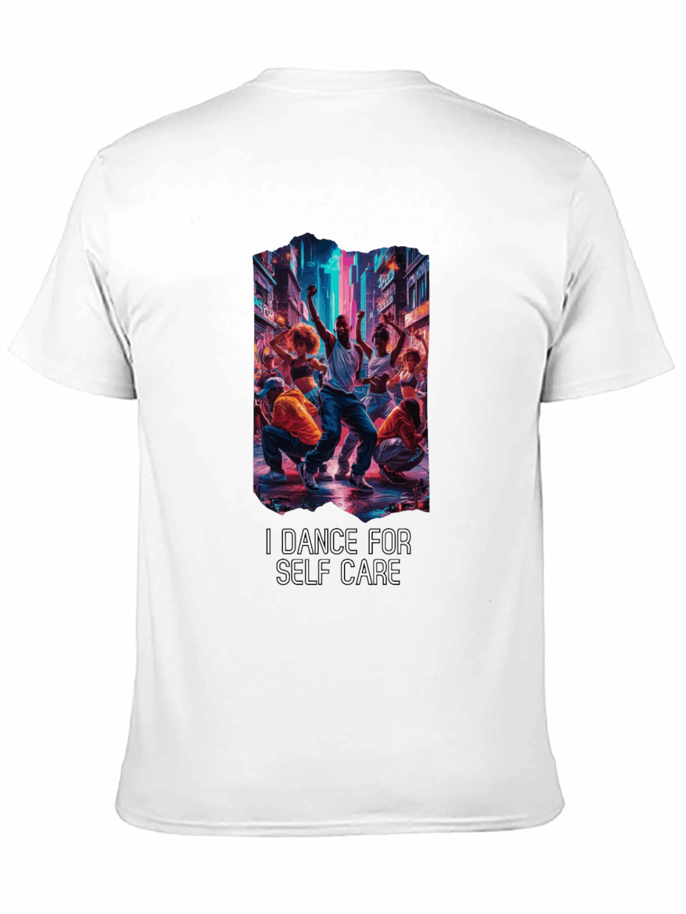 Dance for Self Care Black Graphic Tee
