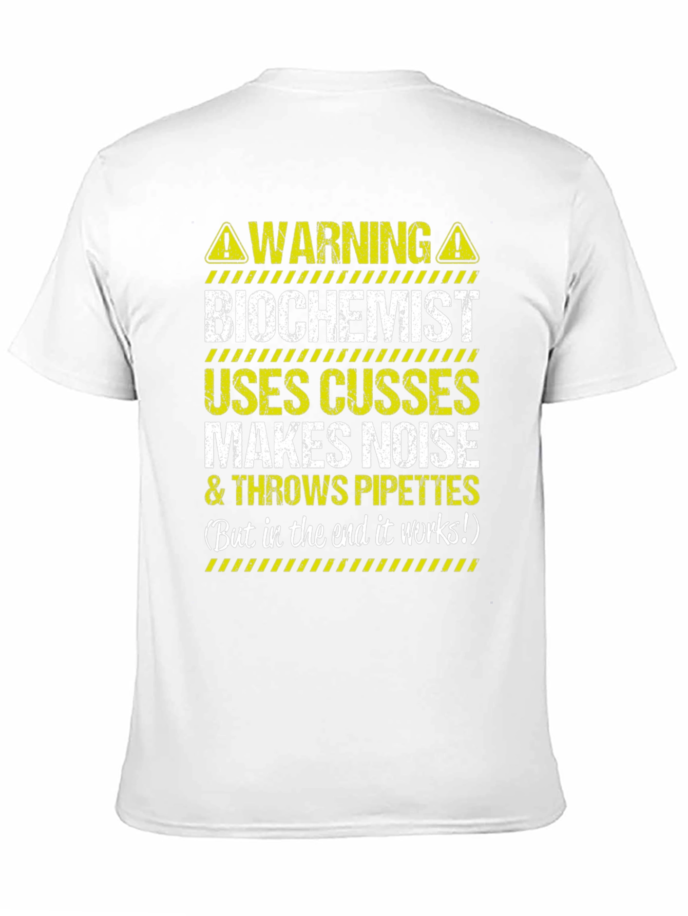Biochemist Warning Graphic Tee