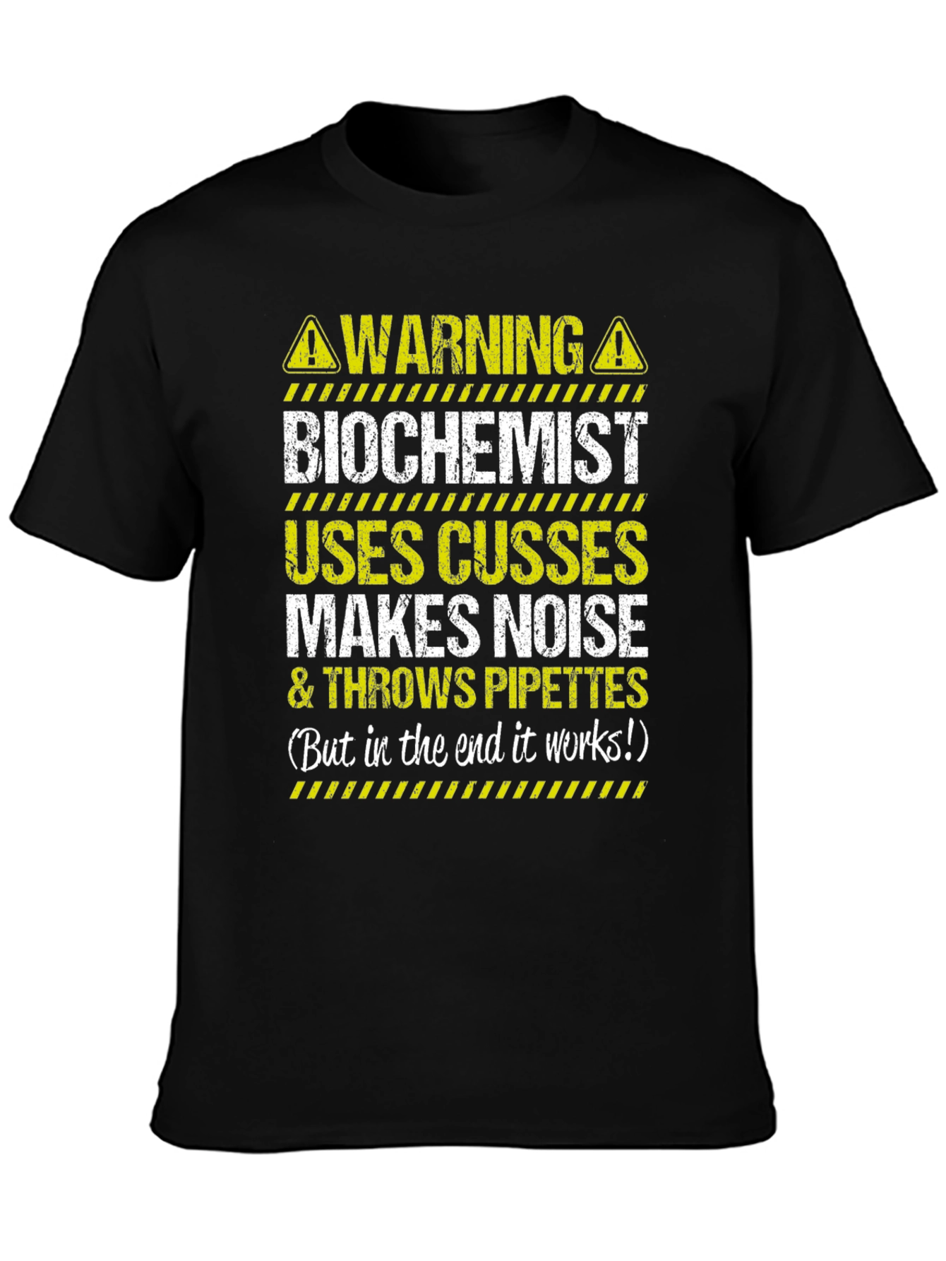 Biochemist Warning Graphic Tee