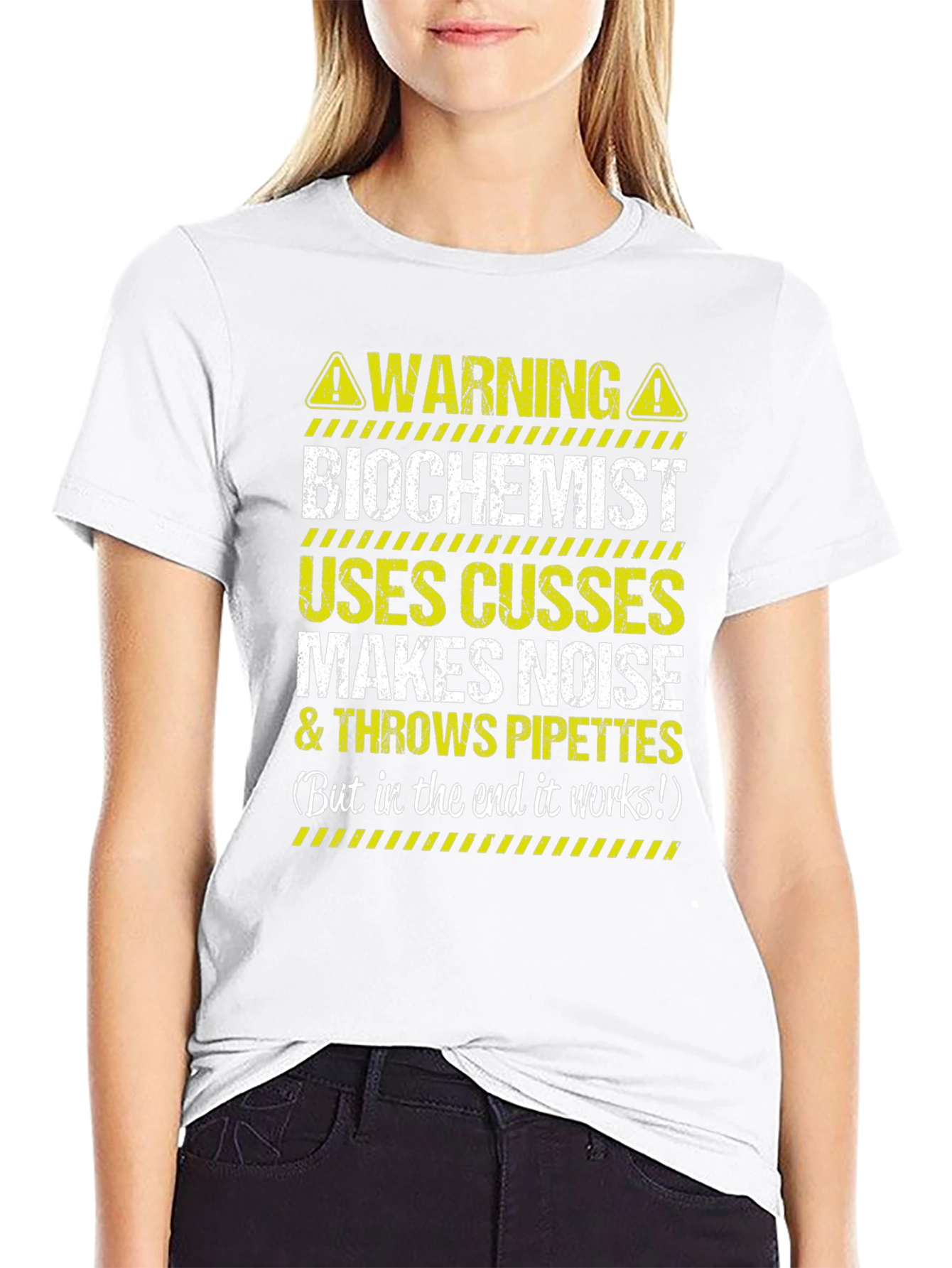 Biochemist Warning Graphic Tee