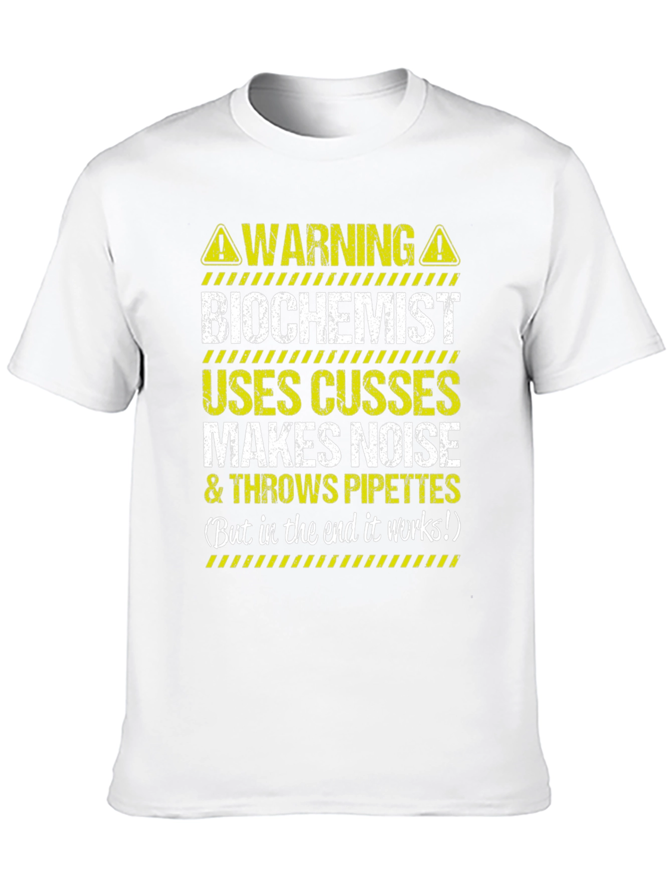 Biochemist Warning Graphic Tee