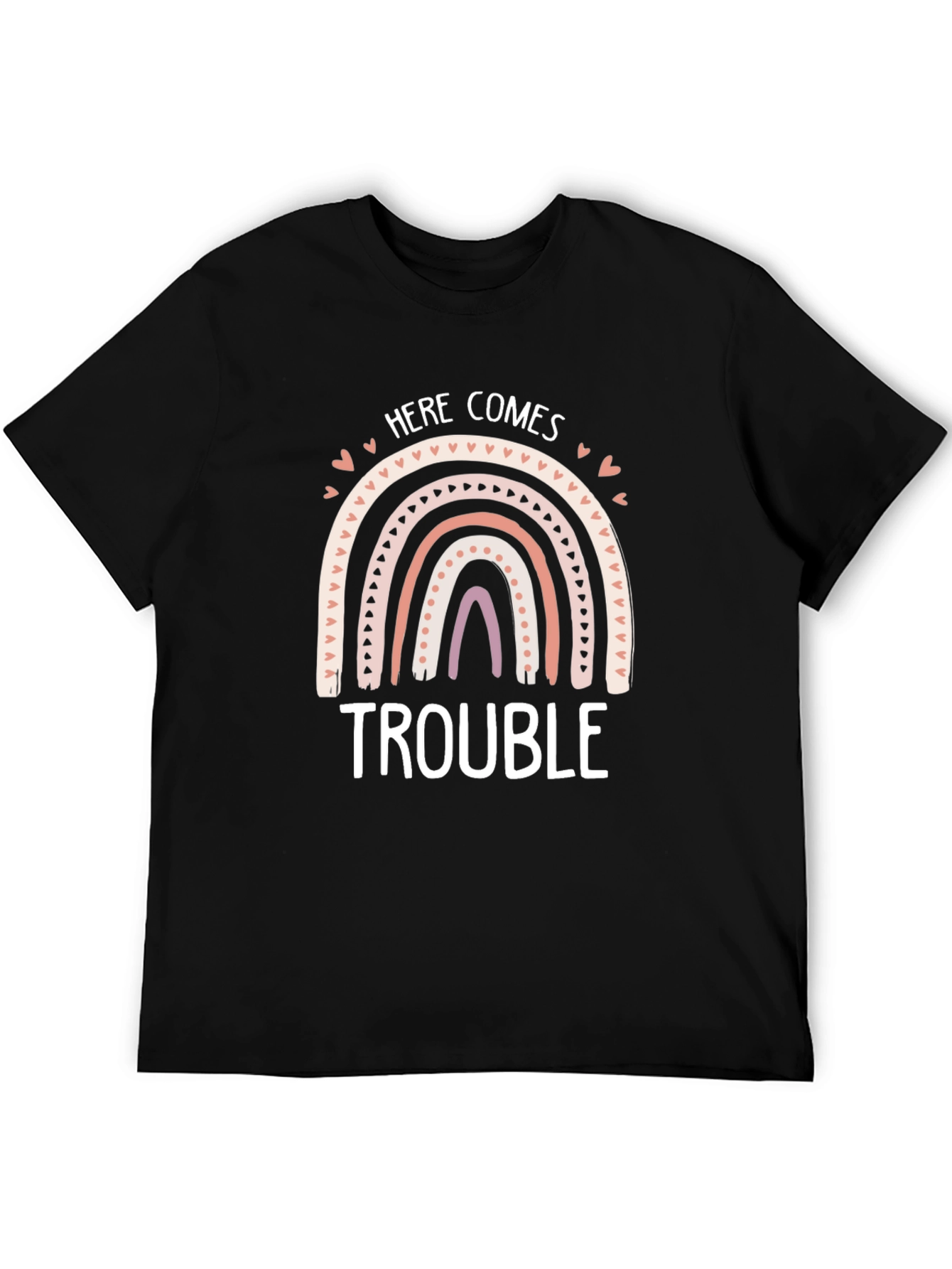 Here Comes Trouble Graphic Tee