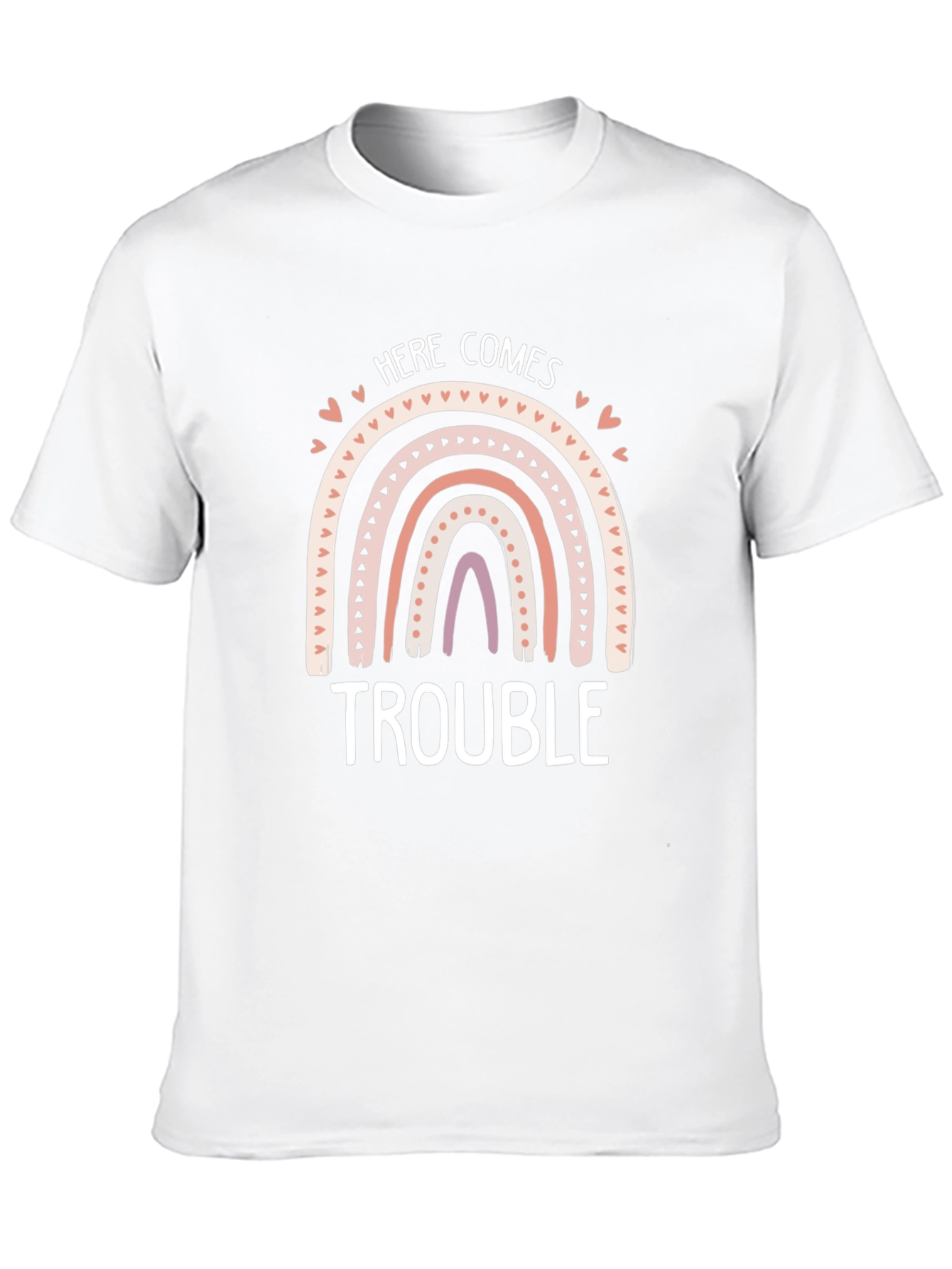 Here Comes Trouble Graphic Tee