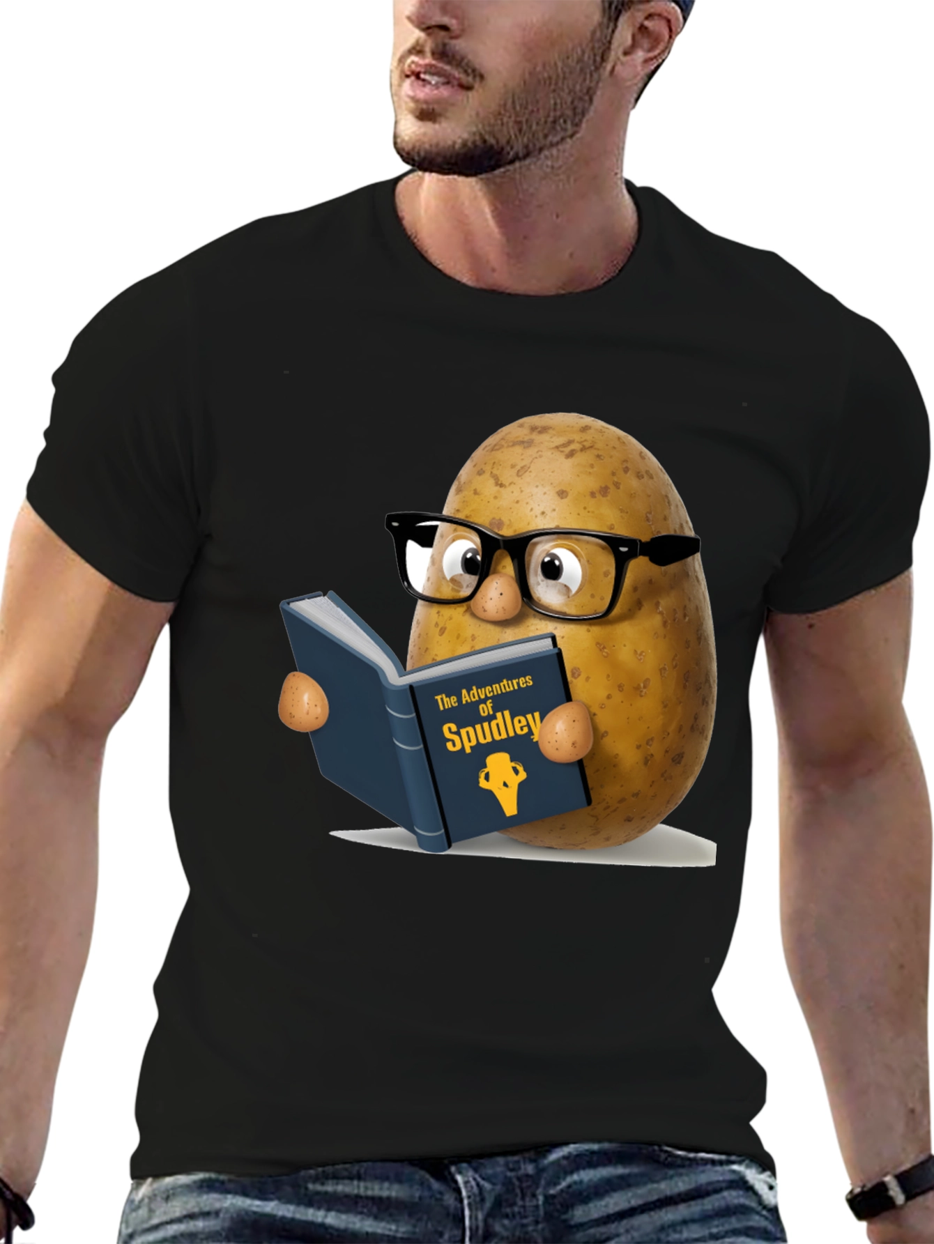 Potato Spudley Reader T-Shirt