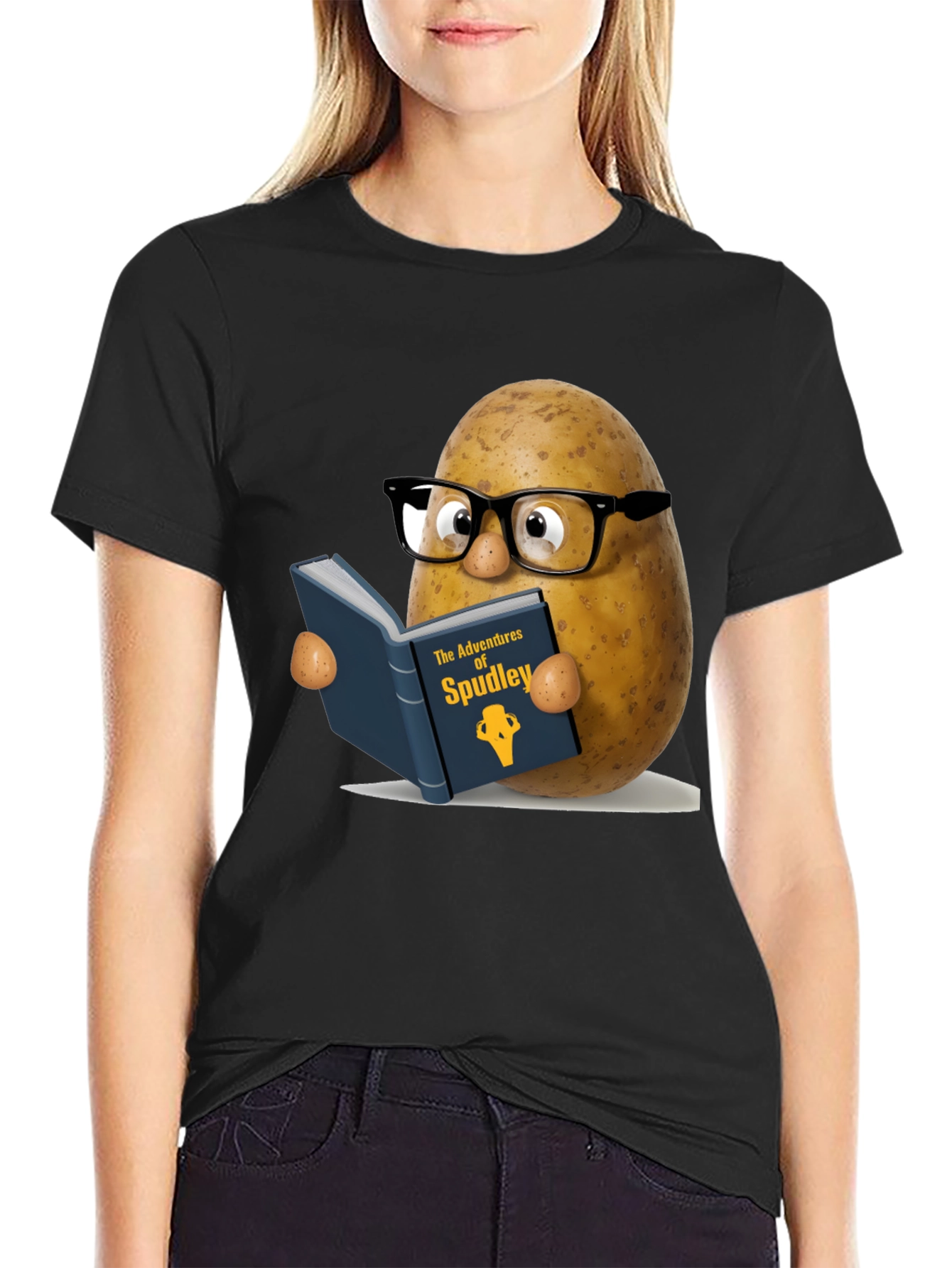 Potato Spudley Reader T-Shirt