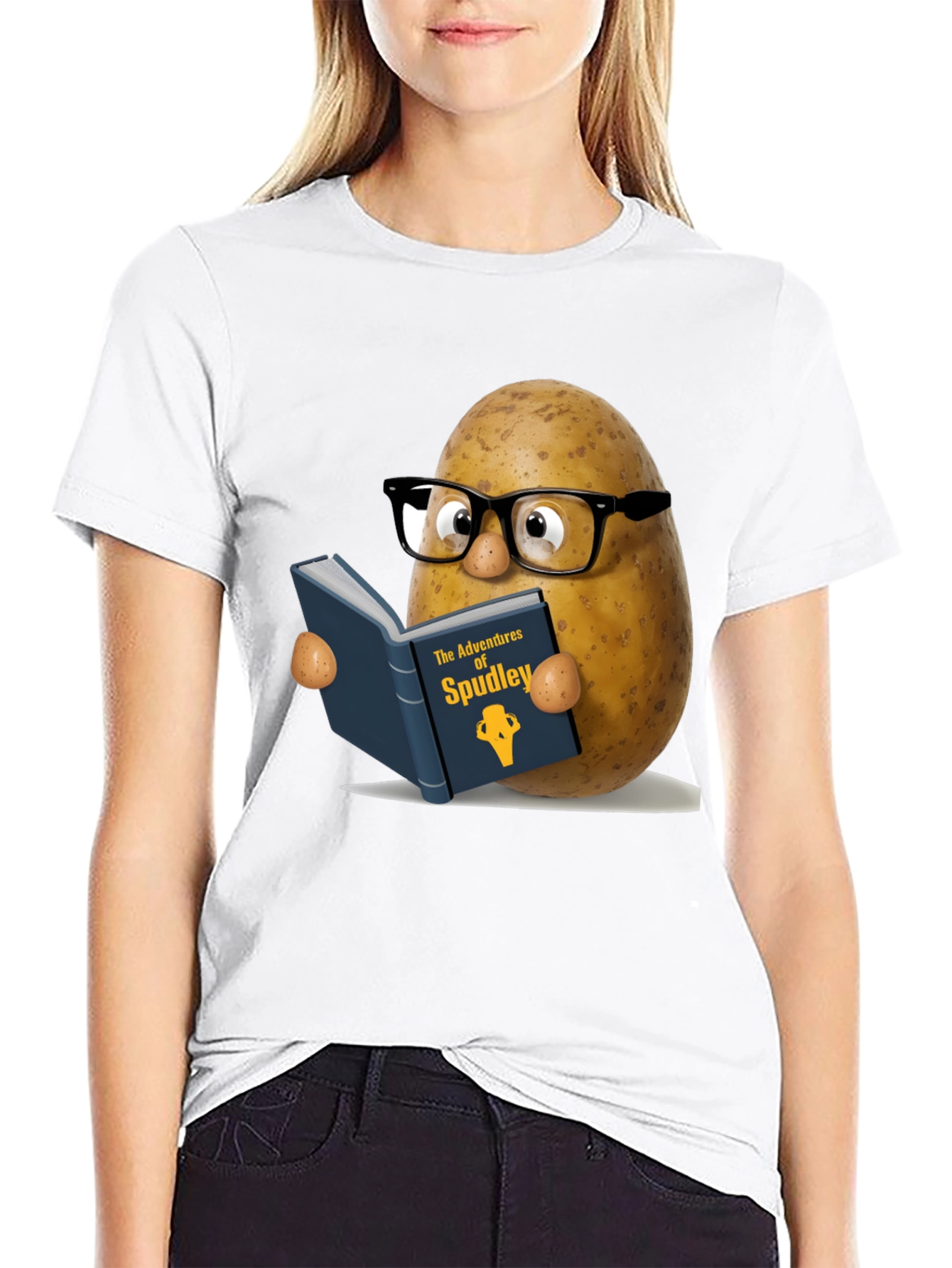 Potato Spudley Reader T-Shirt
