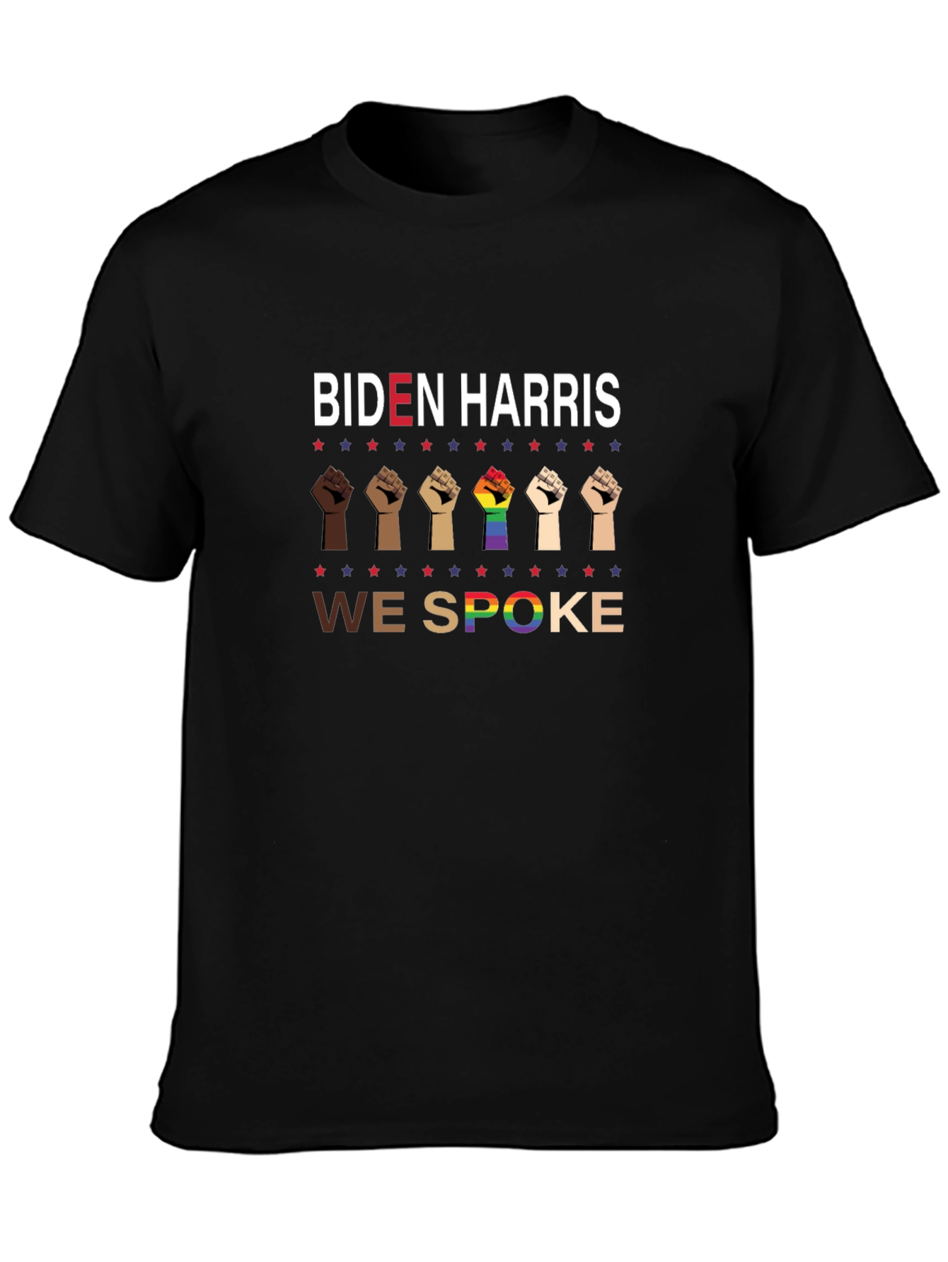 Biden Harris We Spoke Graphic Tee