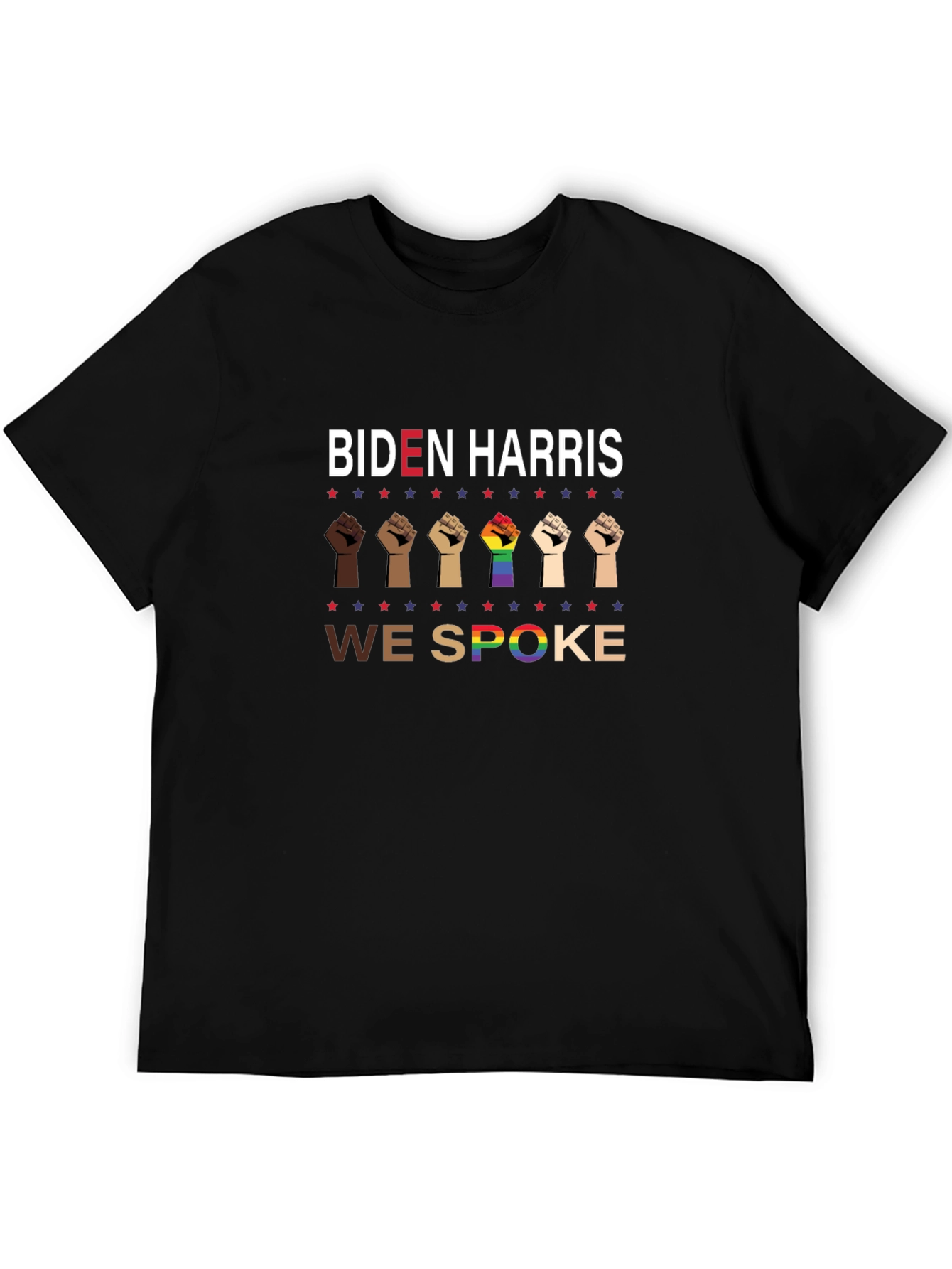 Biden Harris We Spoke Graphic Tee
