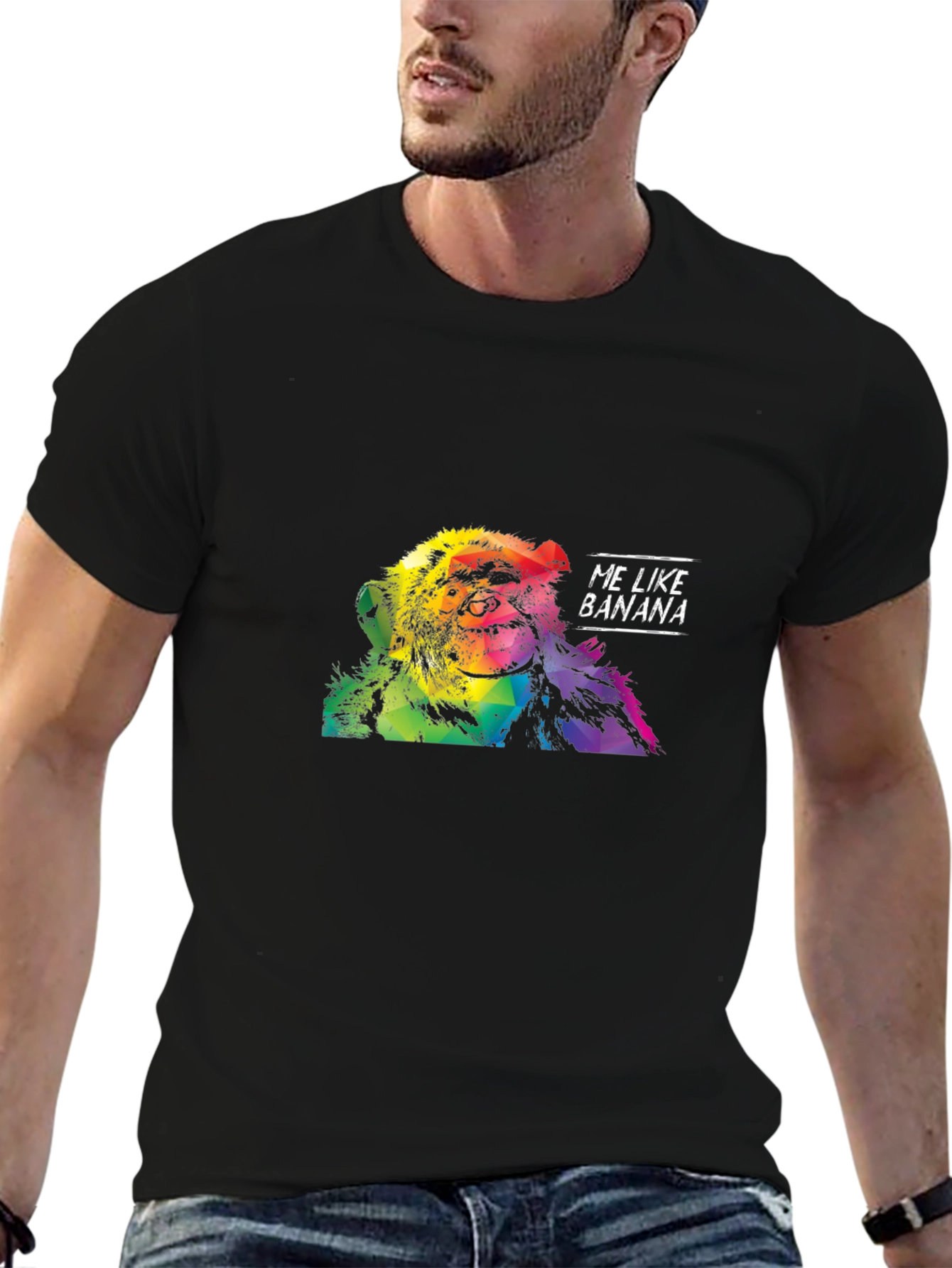 Monkey Banana Graphic T-Shirt