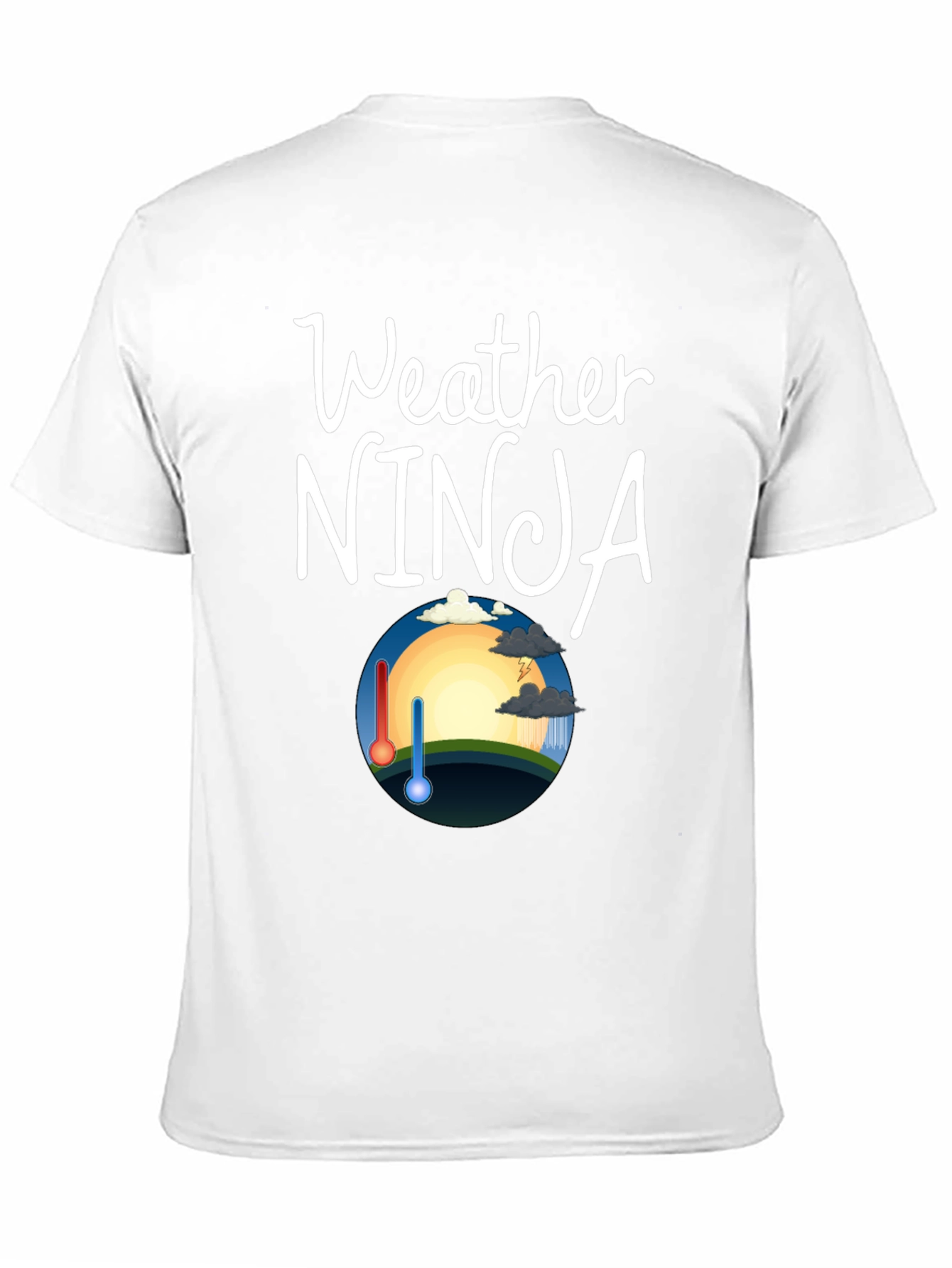 Weather Ninja Black Graphic Tee