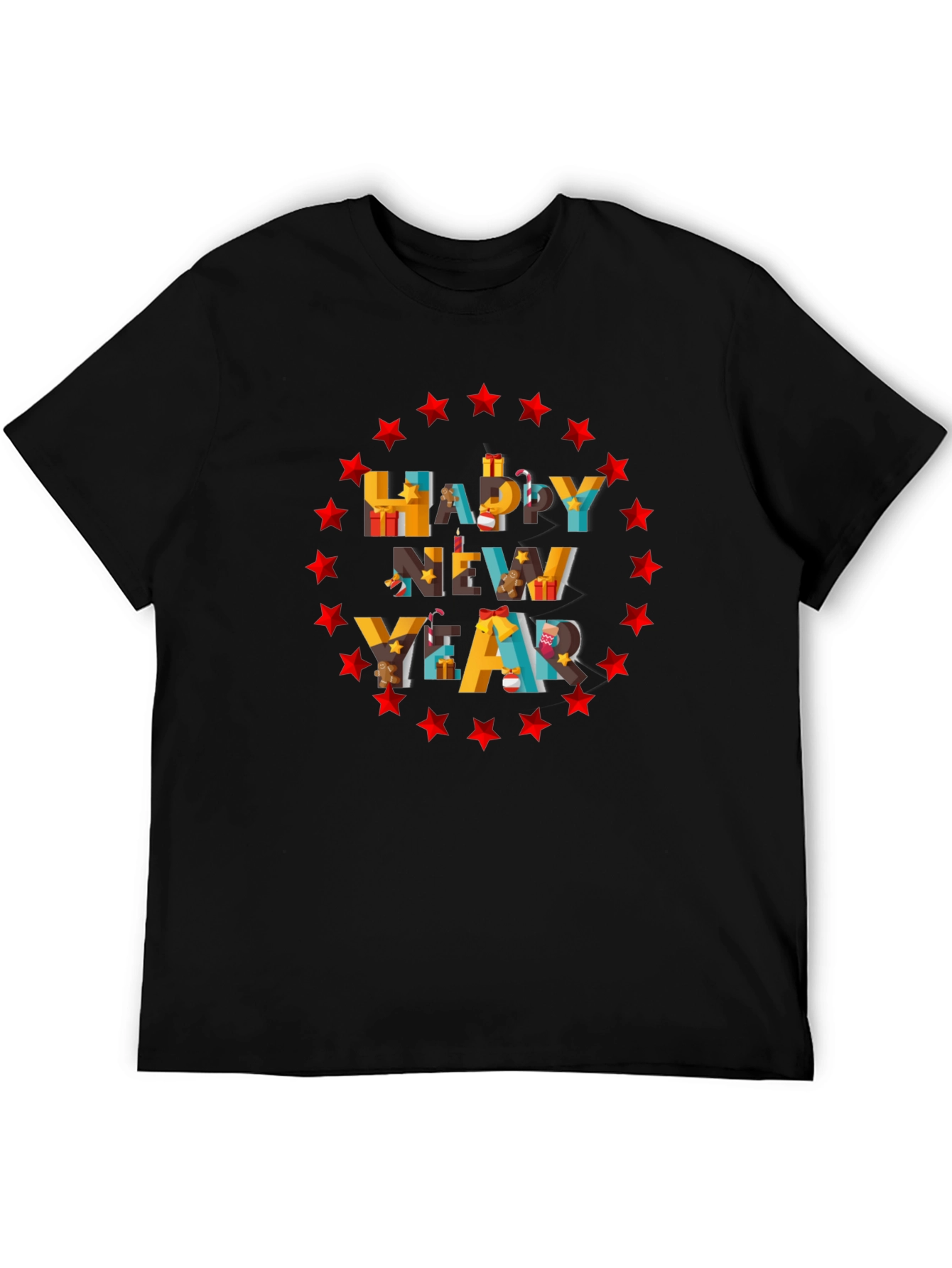 Festive New Year T-Shirt - Holiday Gift