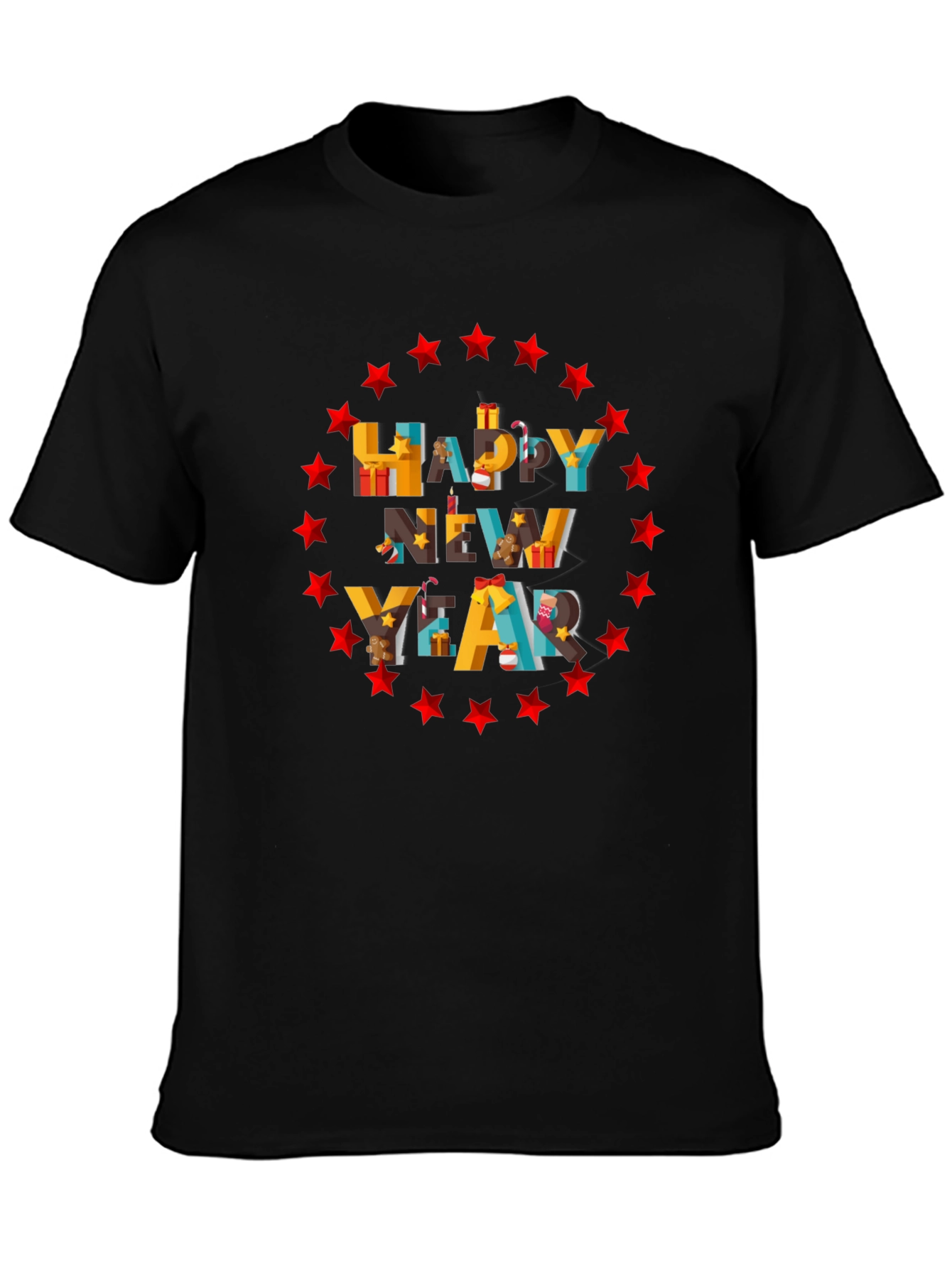 Festive New Year T-Shirt - Holiday Gift