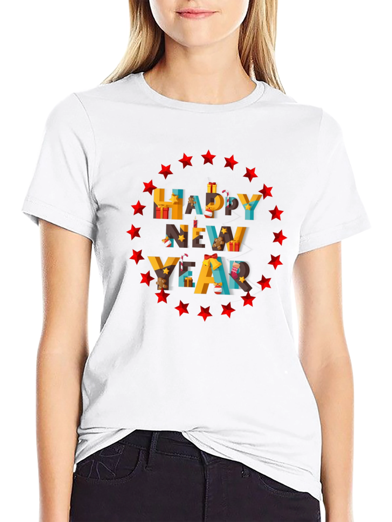 Festive New Year T-Shirt - Holiday Gift