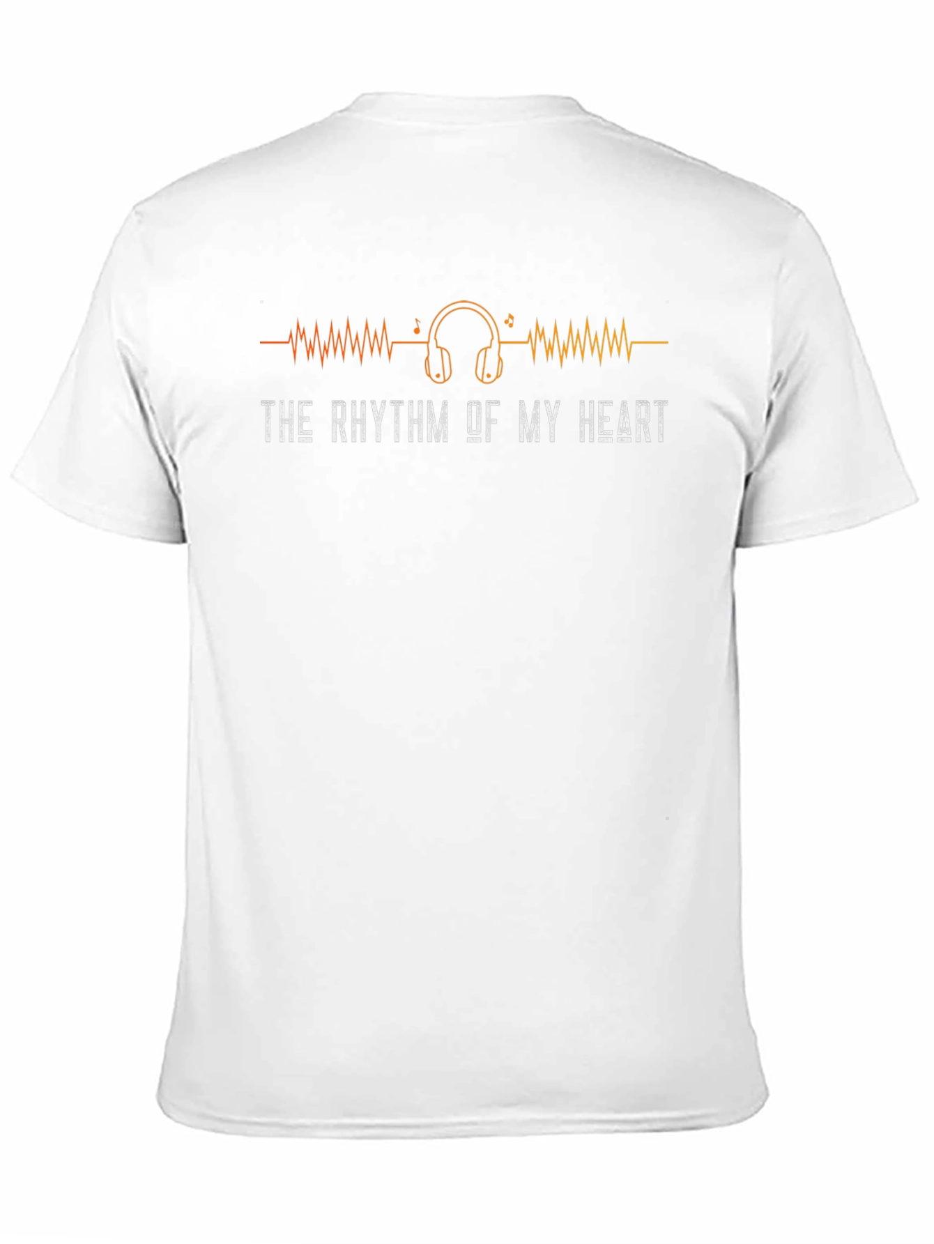 The Rhythm Of My Heart - Music Lover T-Shirt