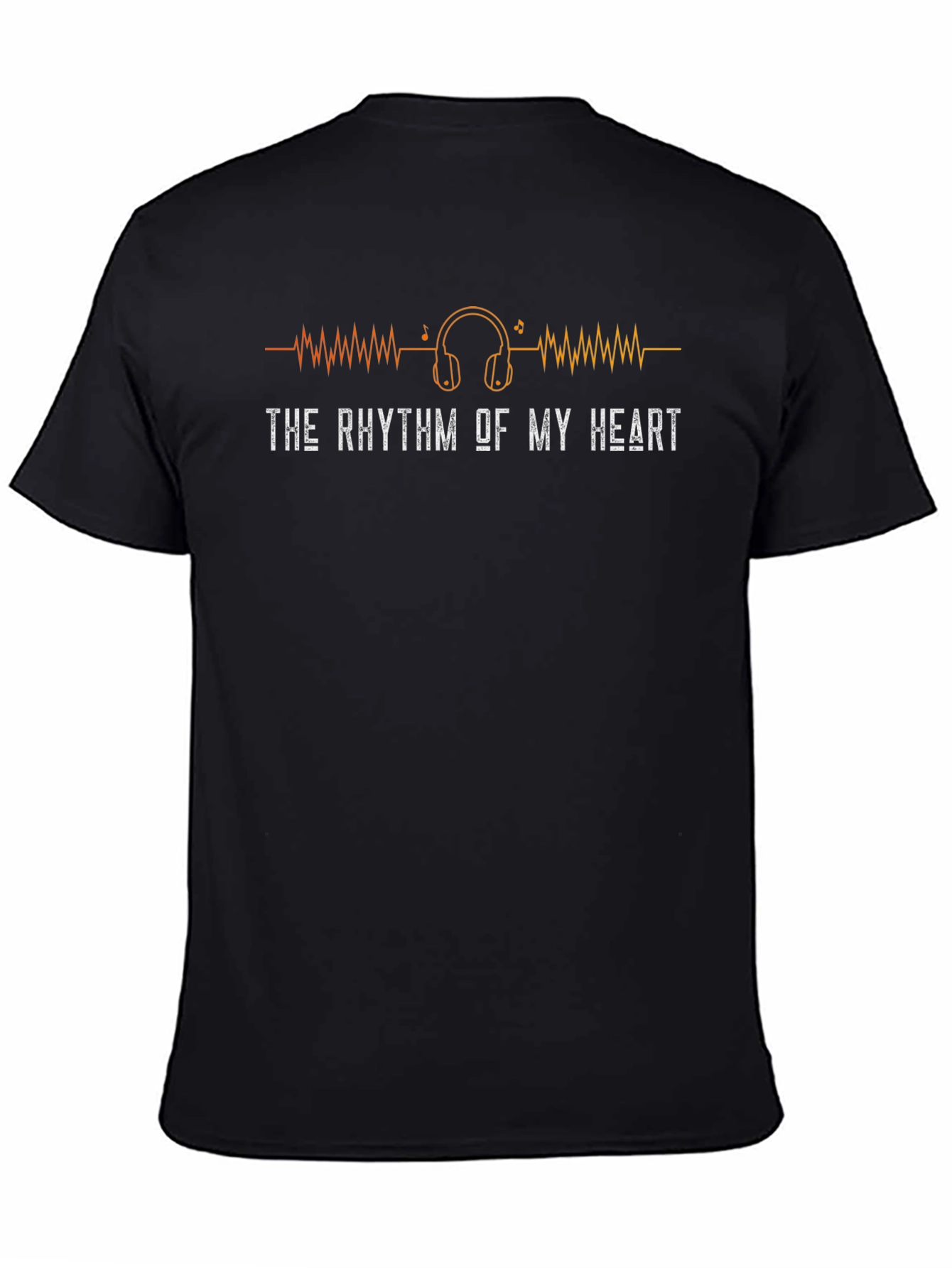 The Rhythm Of My Heart - Music Lover T-Shirt