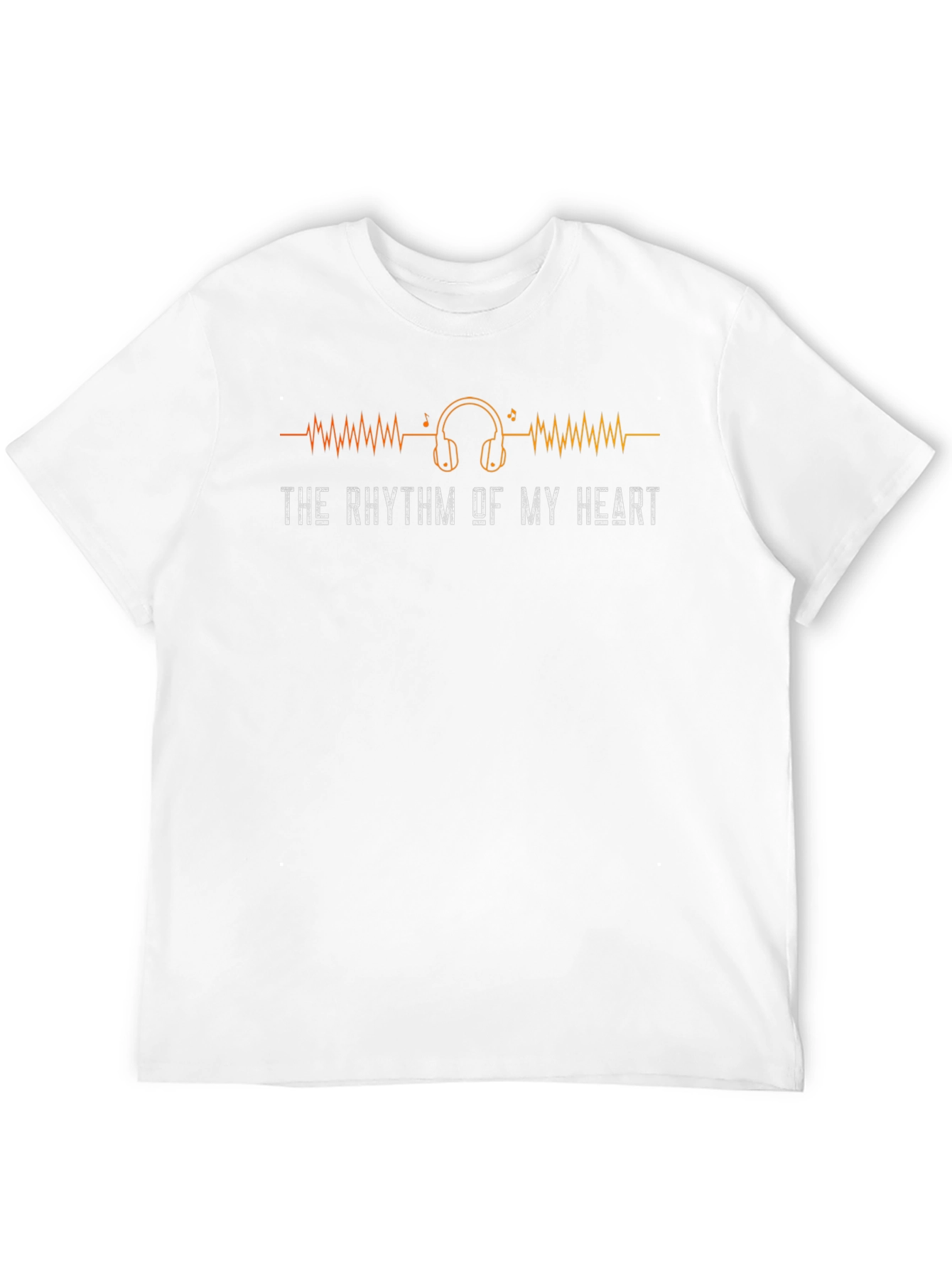 The Rhythm Of My Heart - Music Lover T-Shirt