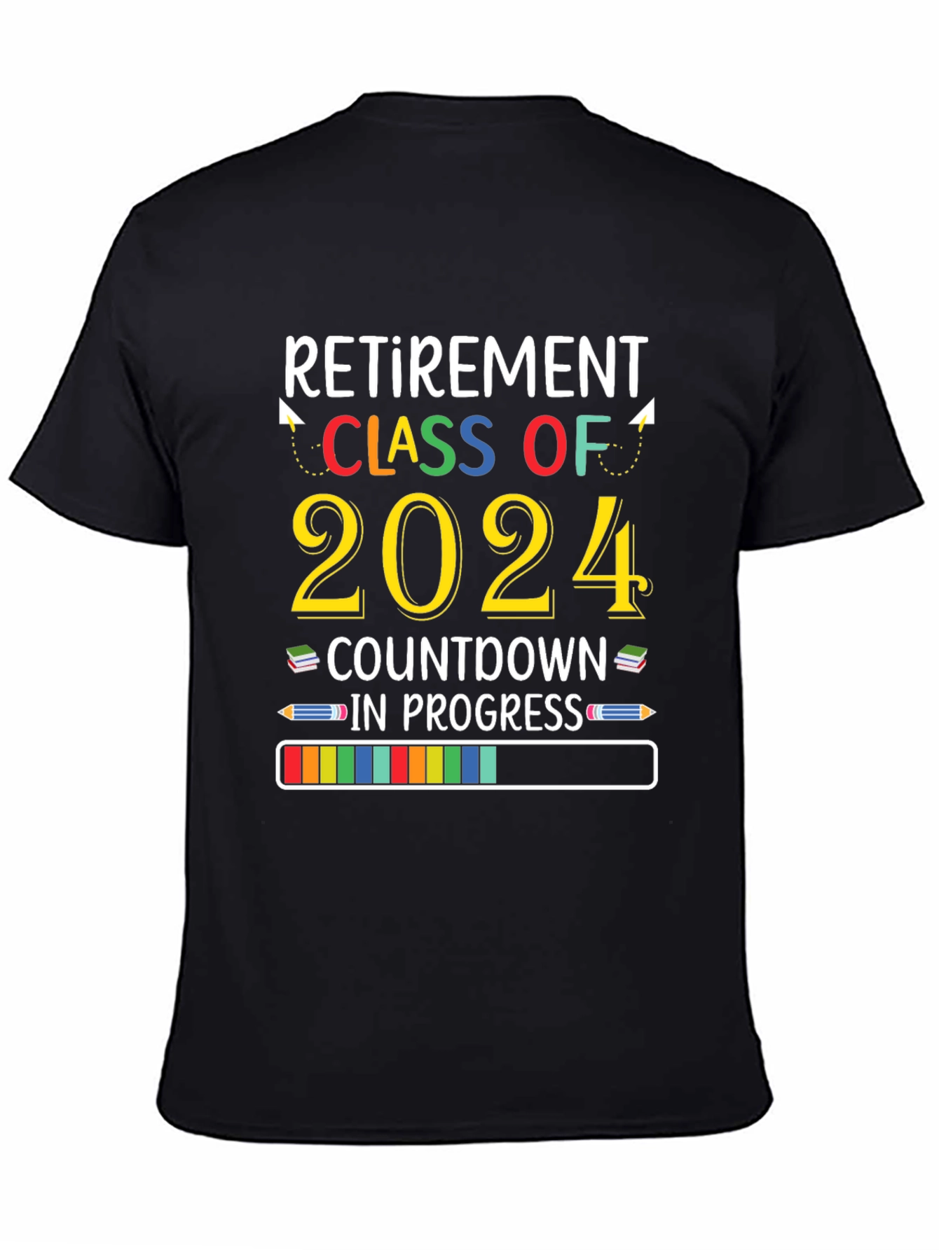 Retirement Class of 2024 Countdown T-Shirt