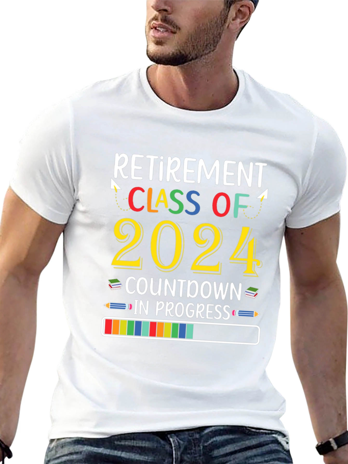 Retirement Class of 2024 Countdown T-Shirt