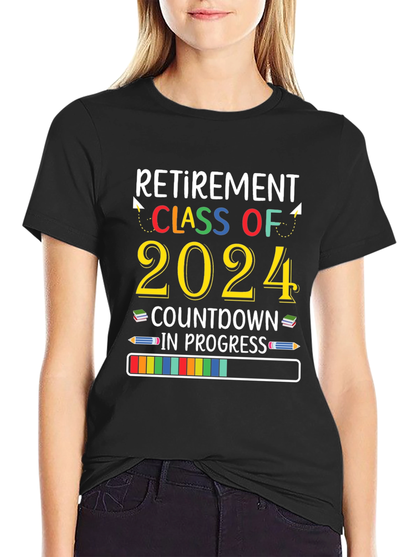 Retirement Class of 2024 Countdown T-Shirt