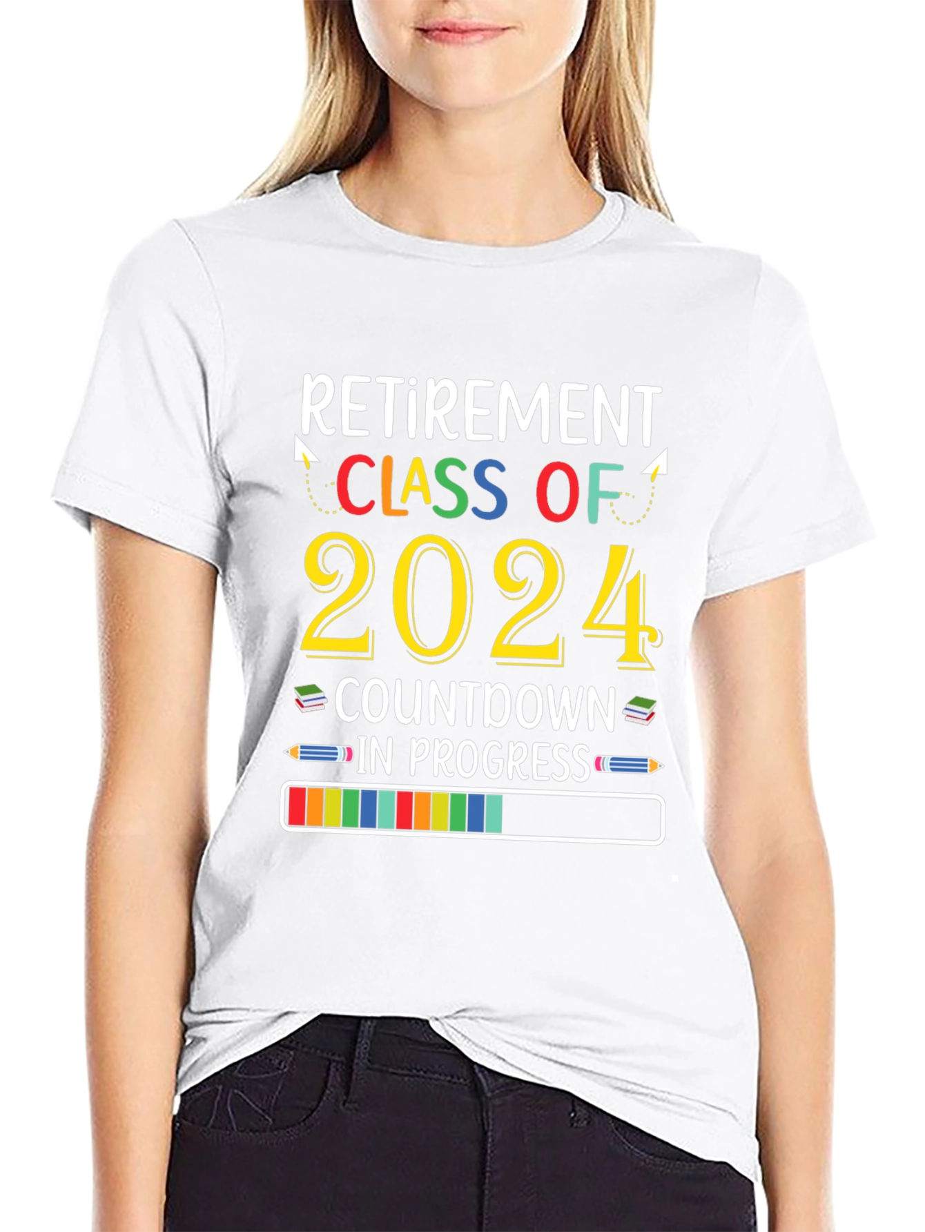 Retirement Class of 2024 Countdown T-Shirt