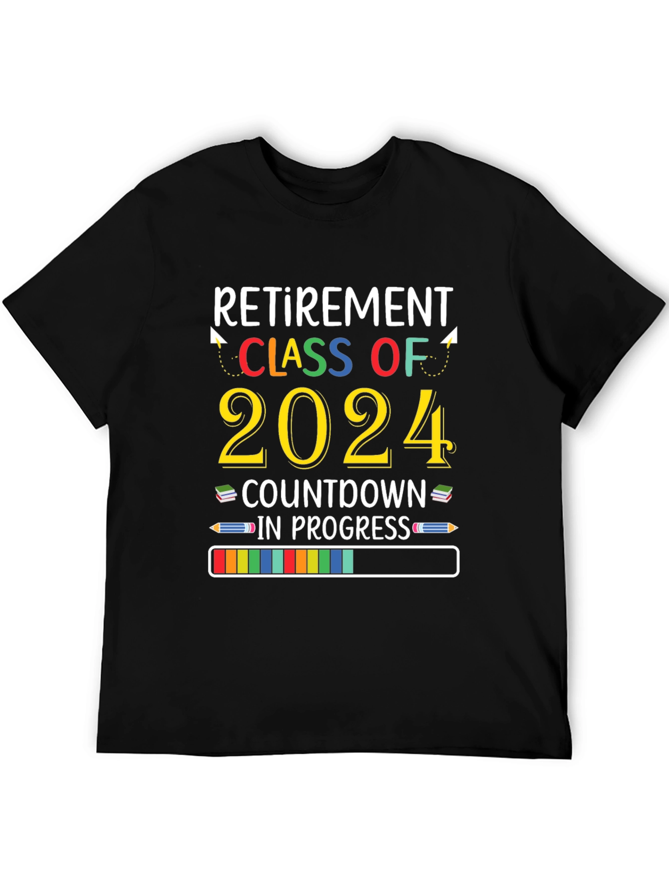 Retirement Class of 2024 Countdown T-Shirt