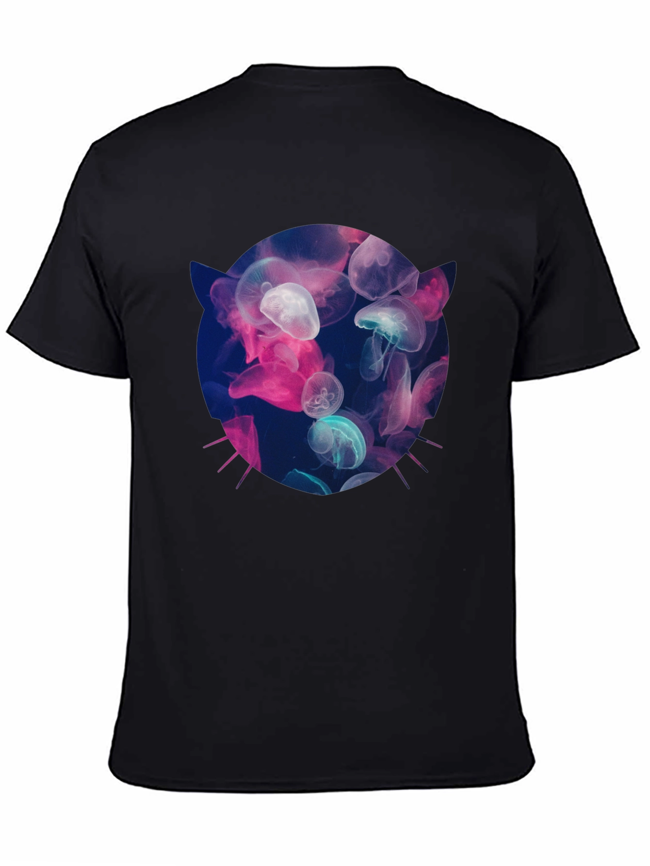 Jellyfish Cat T-Shirt - Unique Graphic Tee