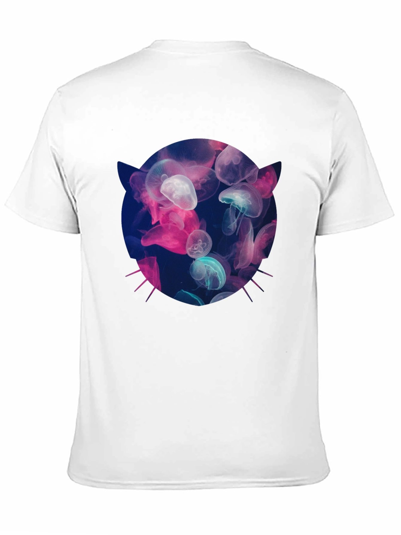 Jellyfish Cat T-Shirt - Unique Graphic Tee